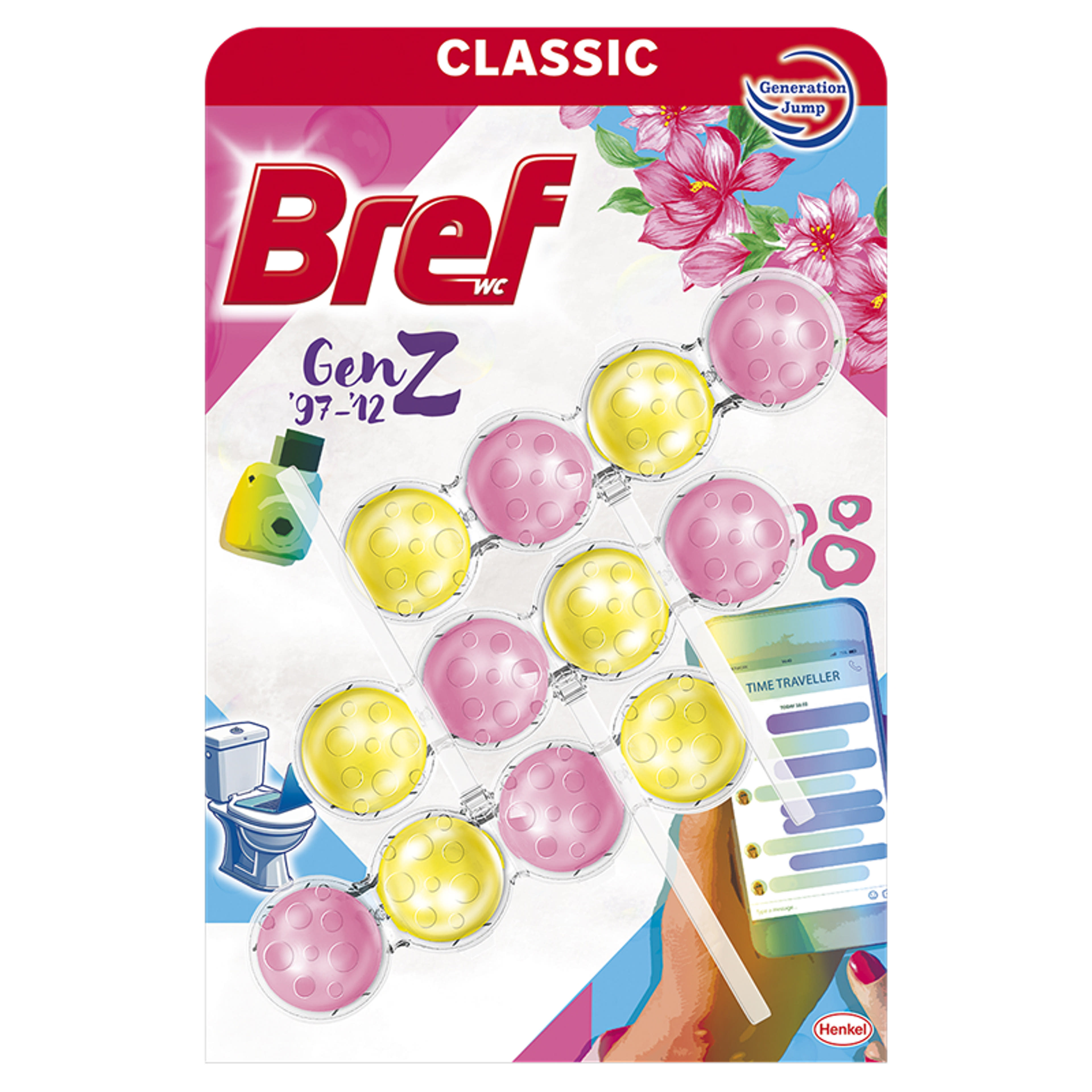 Bref Gezn Z WC illatosító (3x50 g) - 150 g