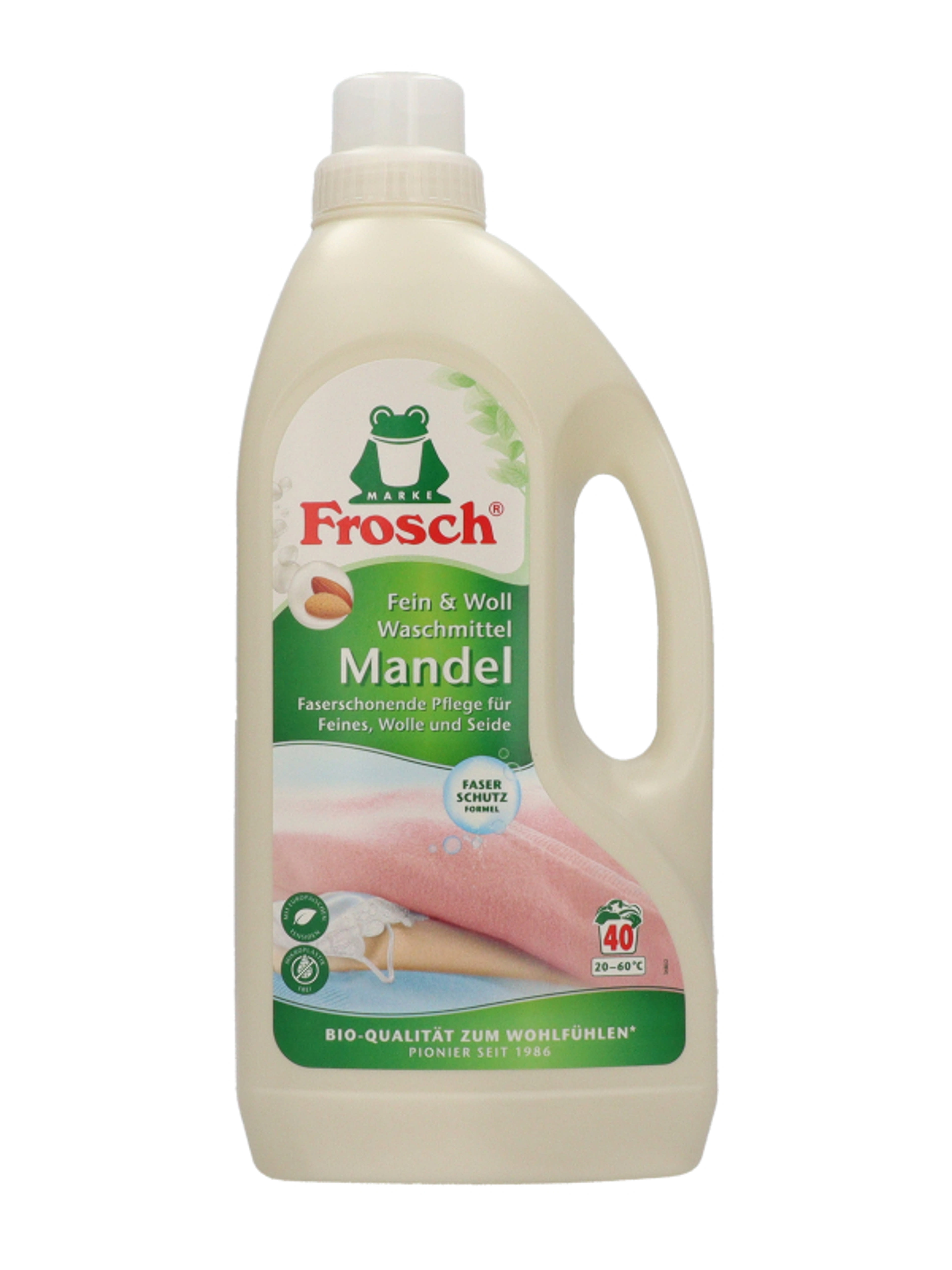 Frosch folyékony mosószer gyapjúhoz mandulakivonattal 45 mosás - 1500 ml-1