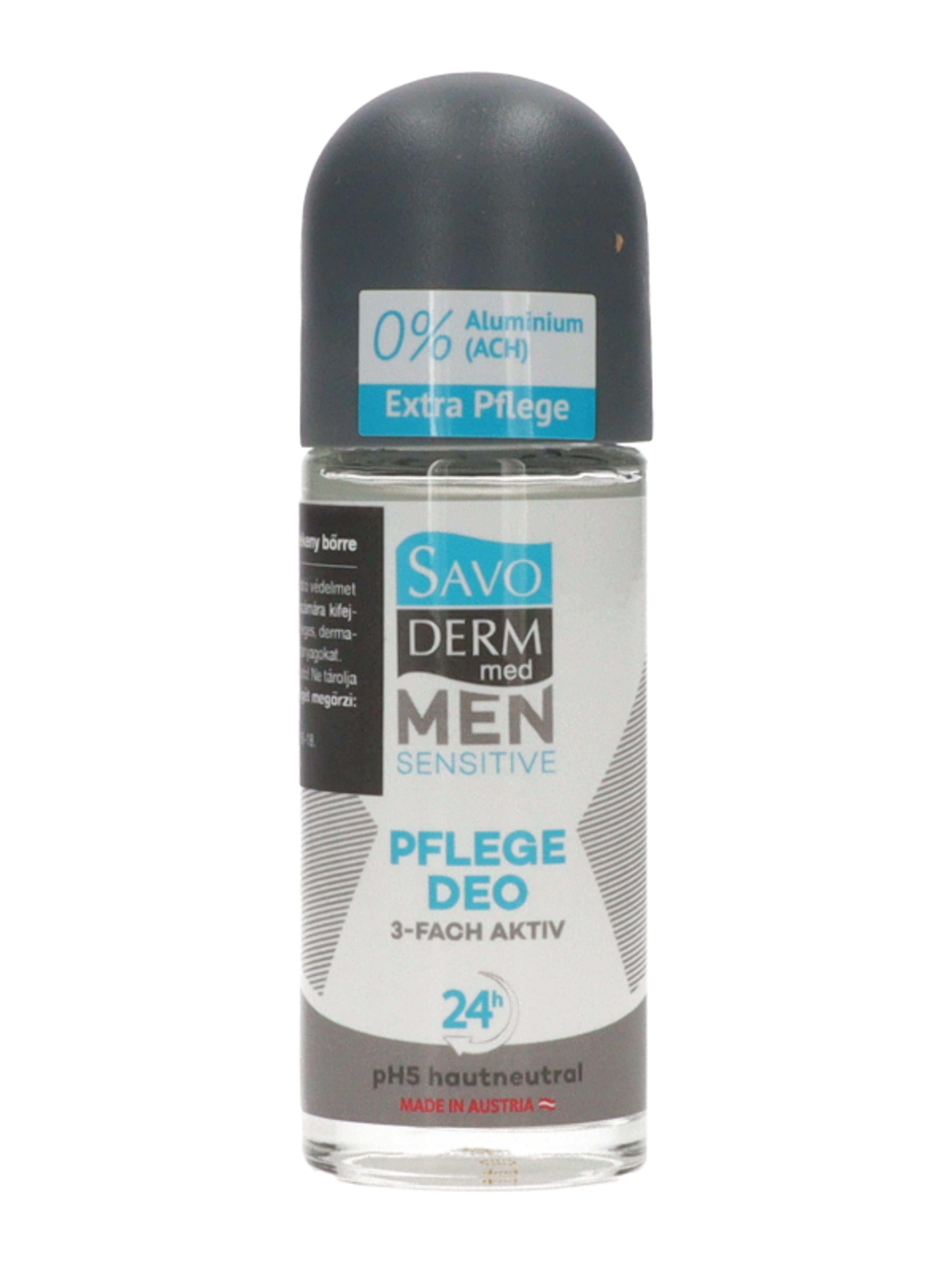 Savoderm Med férfi golyós dezodor érzékeny bőrre - 50 ml-2