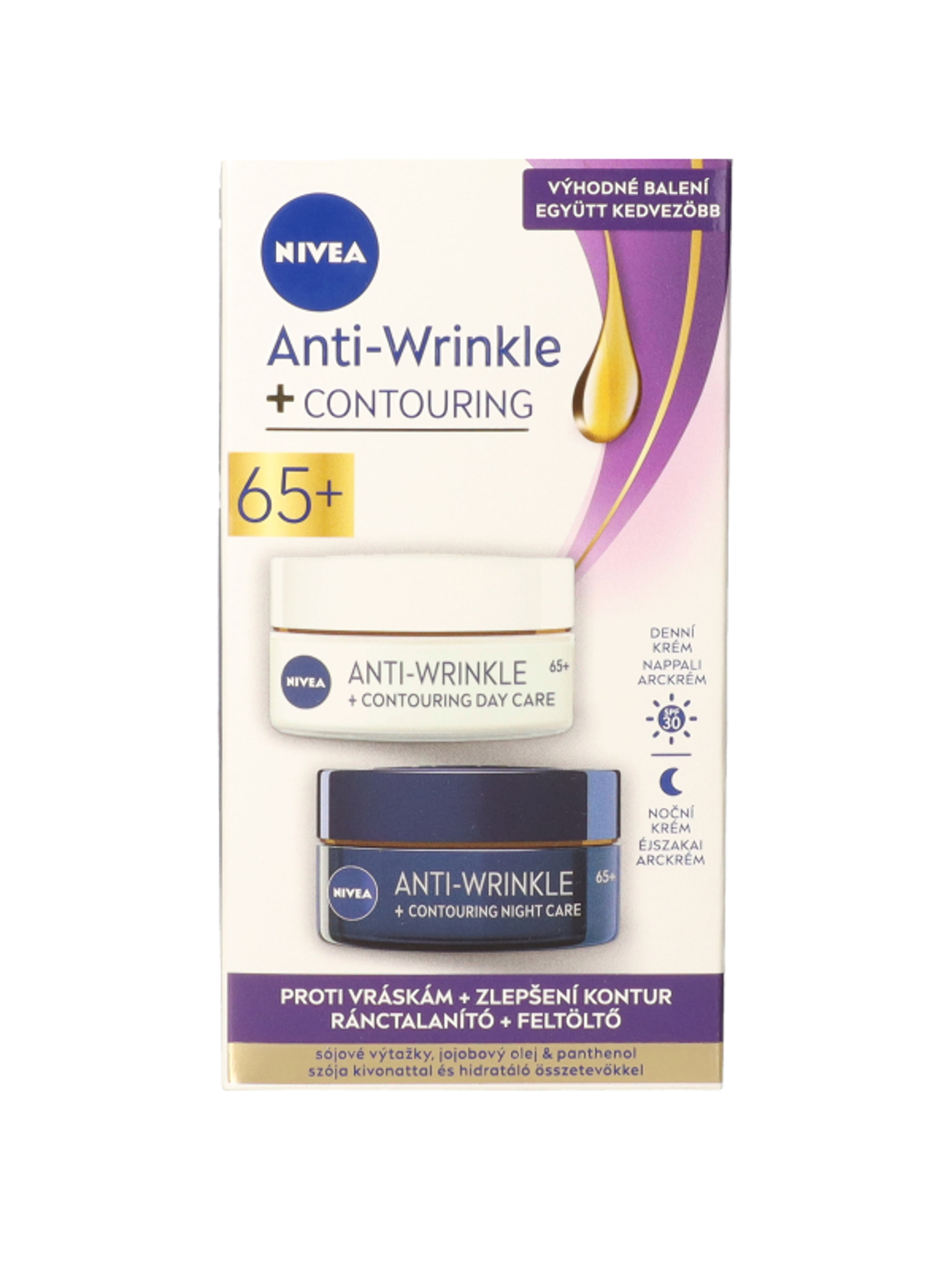 Nivea Anti Wrinkle 65+ ránctalanító nappali + éjszakai krém - 1 db-2