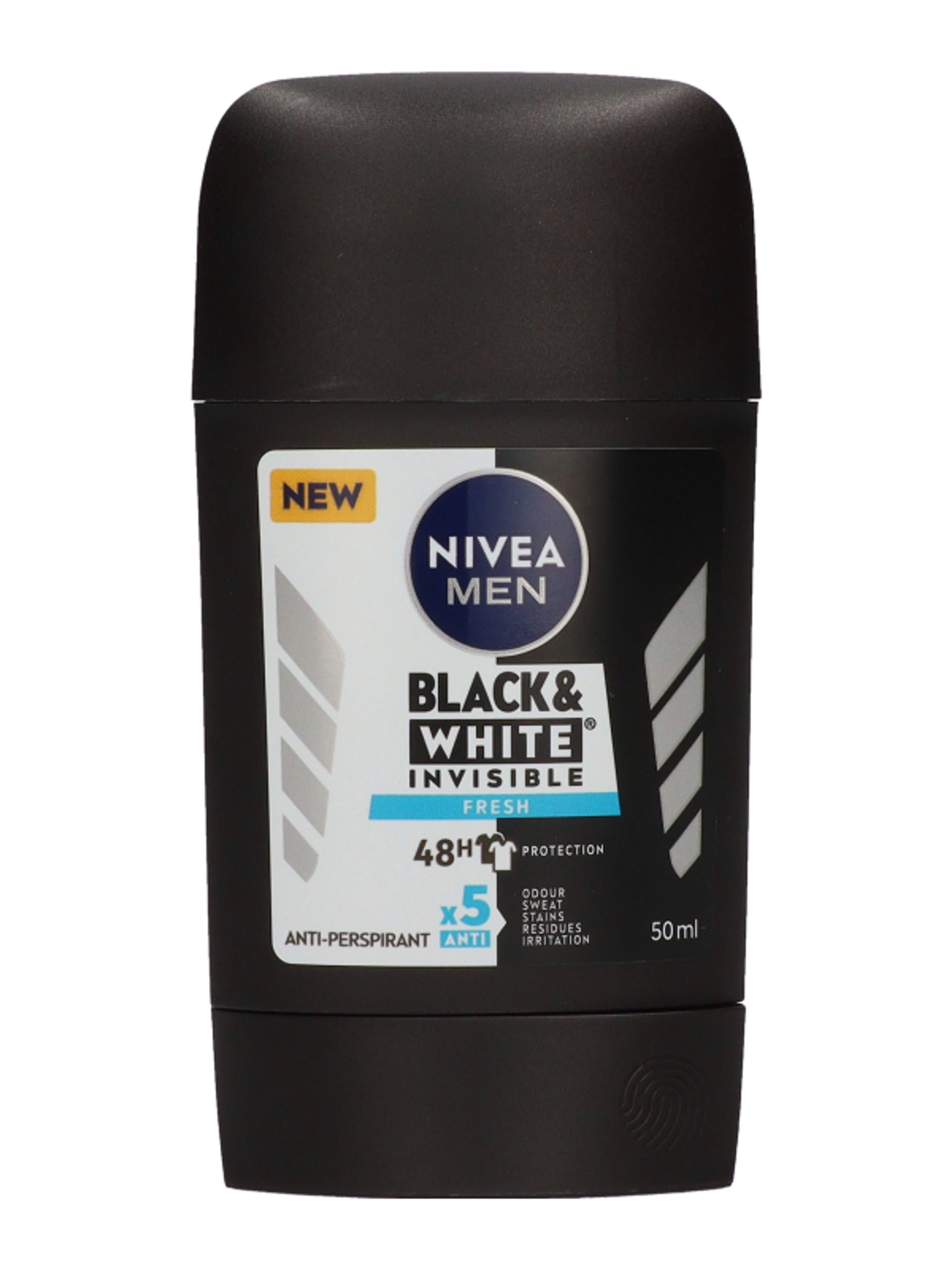 Nivea Men Black & White Invisible Fresh deo stift - 50 ml-3