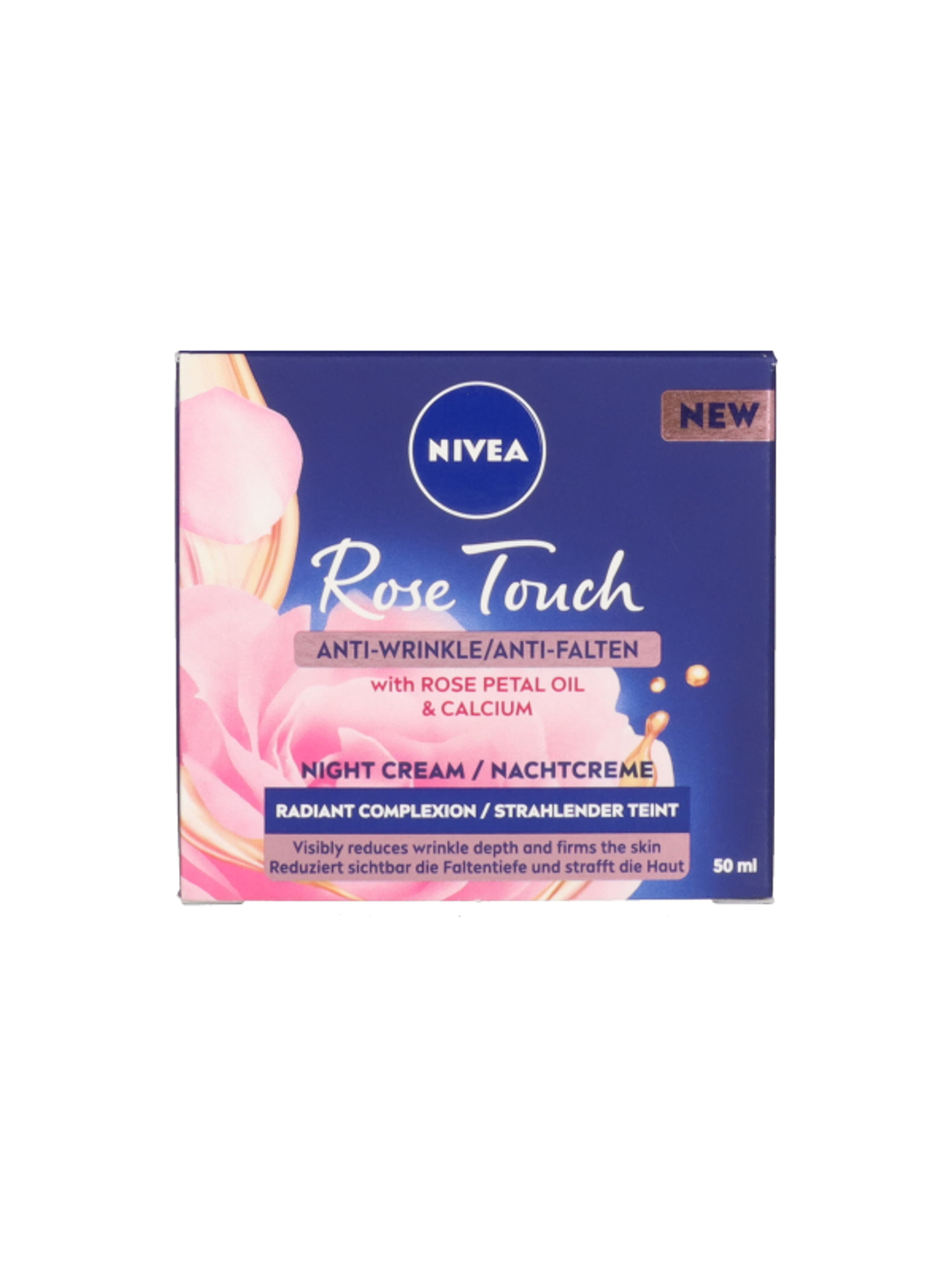 Nivea Rose Touch Ránctalanító éjszkai arckrém - 50 ml-2
