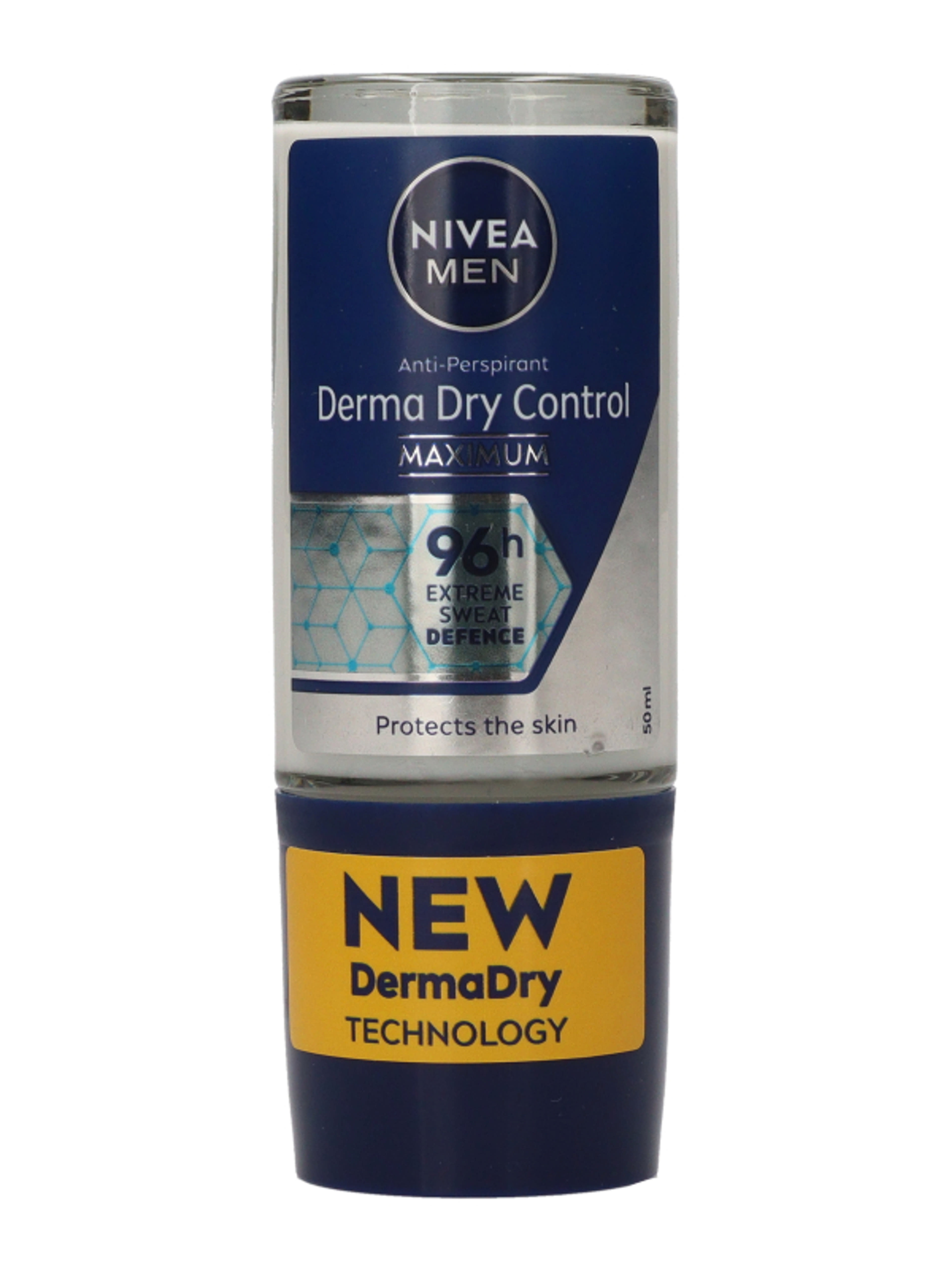 Nivea Derma Dry Control férfi golyós dezodor - 50 ml-3