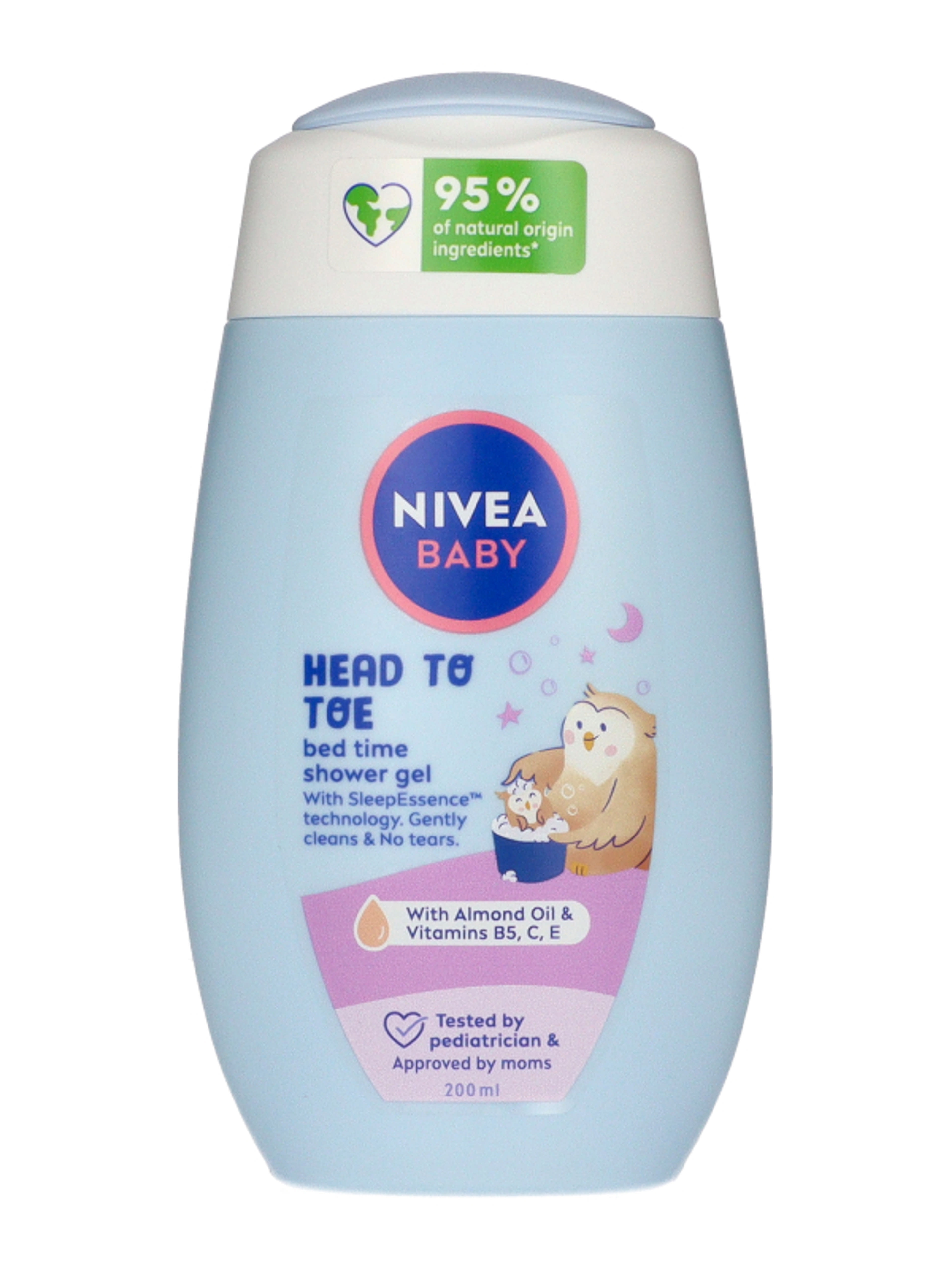 Nivea BABY Bed Time Head to Toe tusfürdő - 200 ml-4