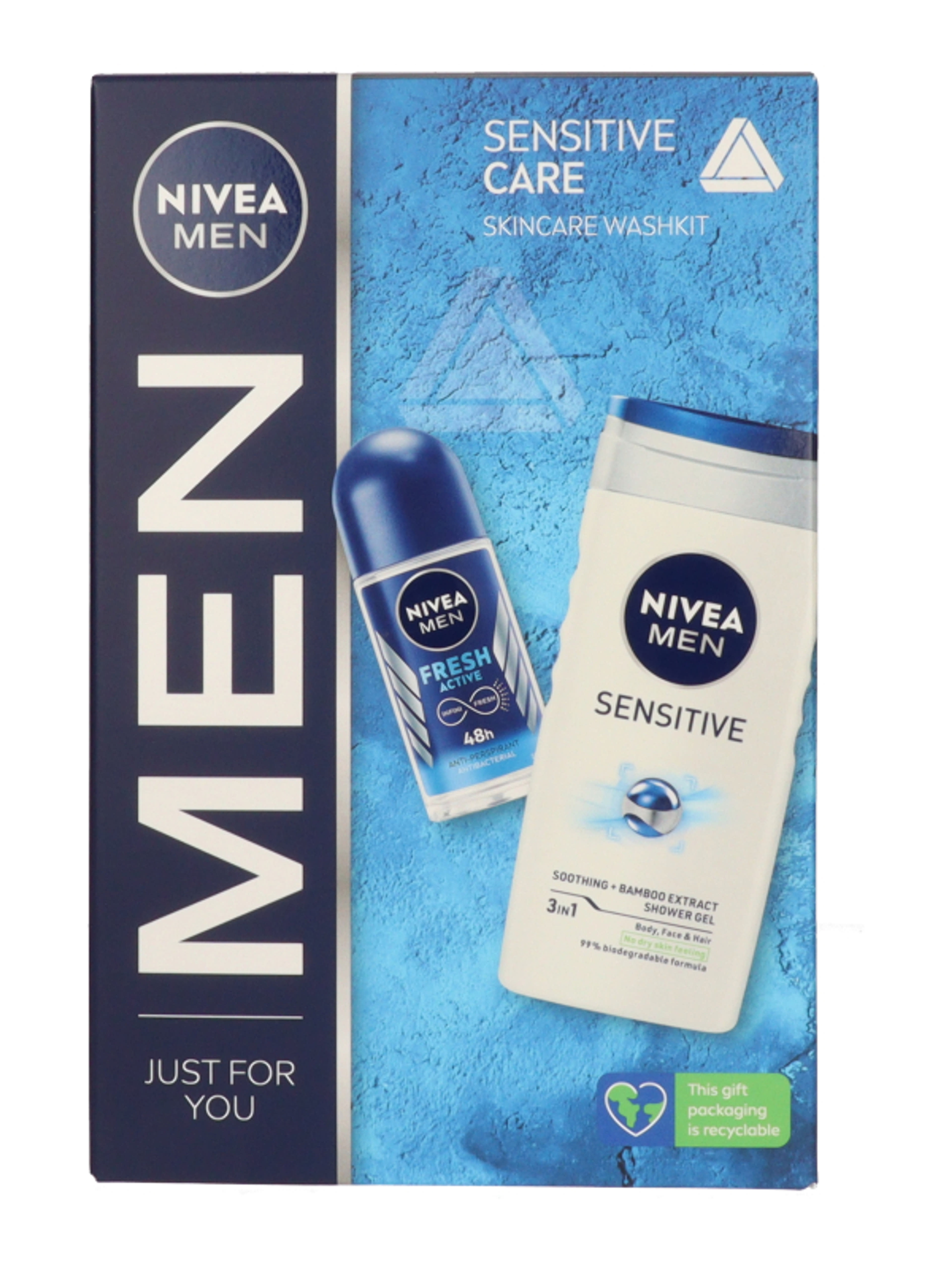 Nivea Men Sensitive Care ajándékcsomag - 1 db-4