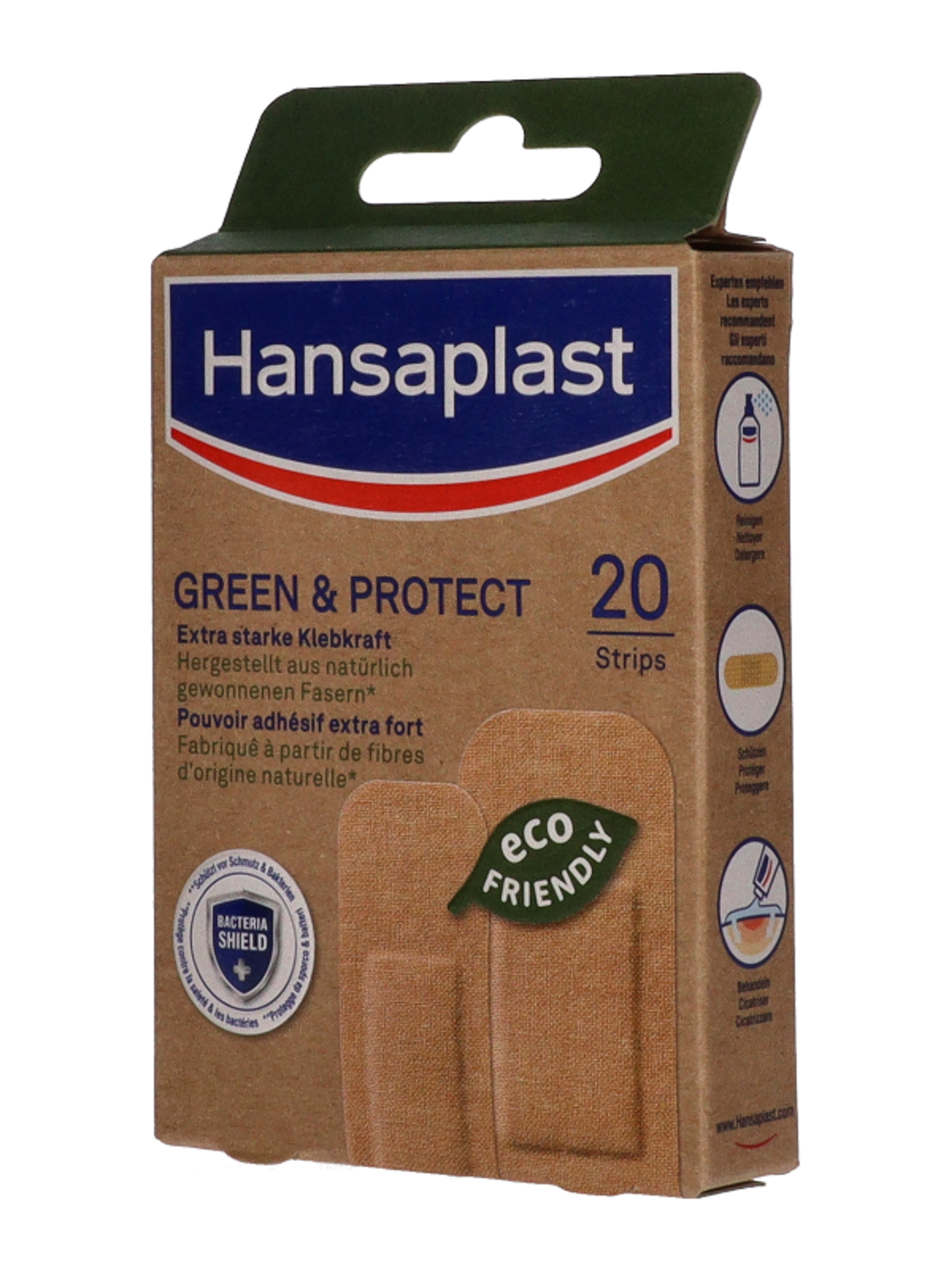 Hansaplast Green&Protect sebtapasz - 20 db-4