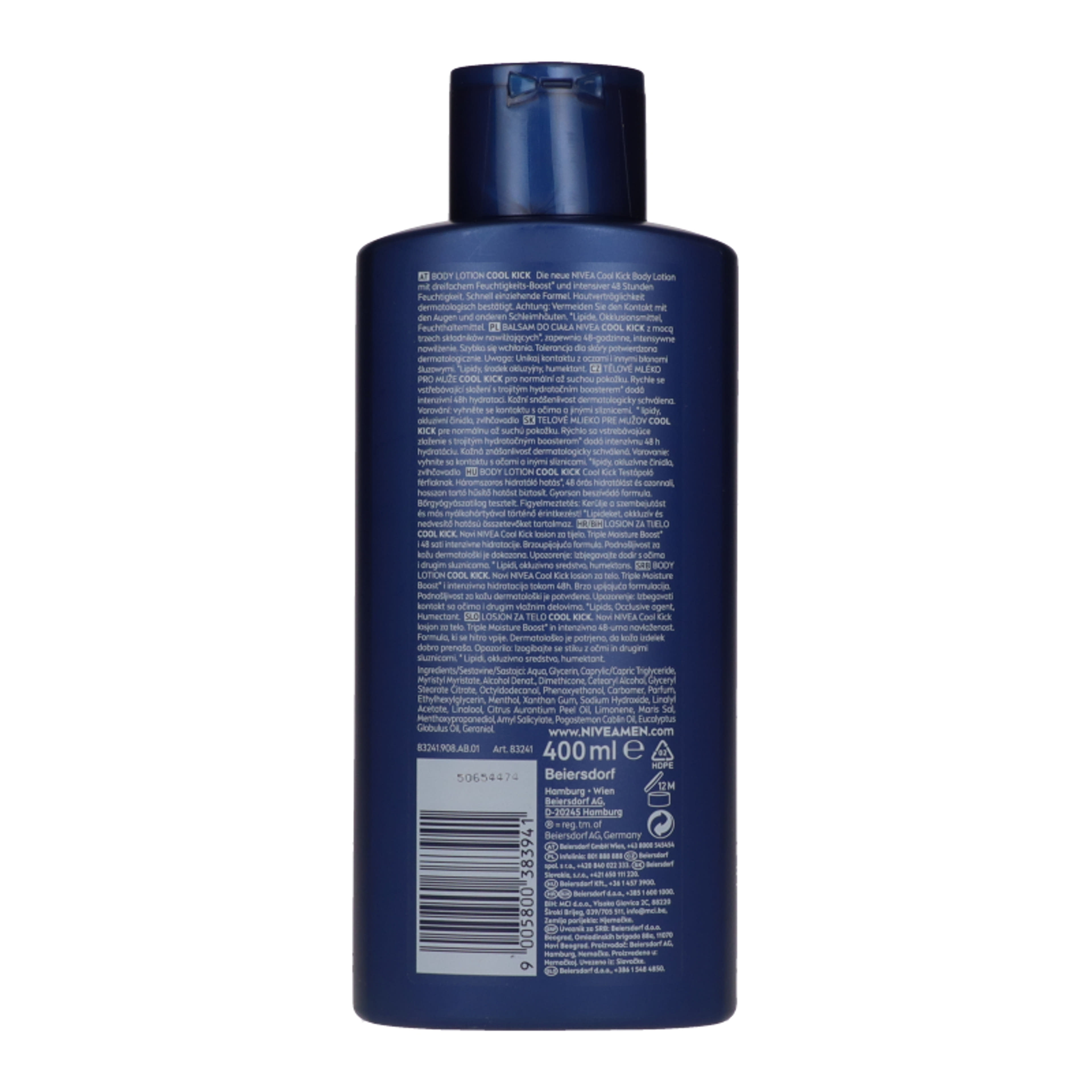 NIVEA MEN Cool Kick testápoló férfiaknak - 400 ml-4