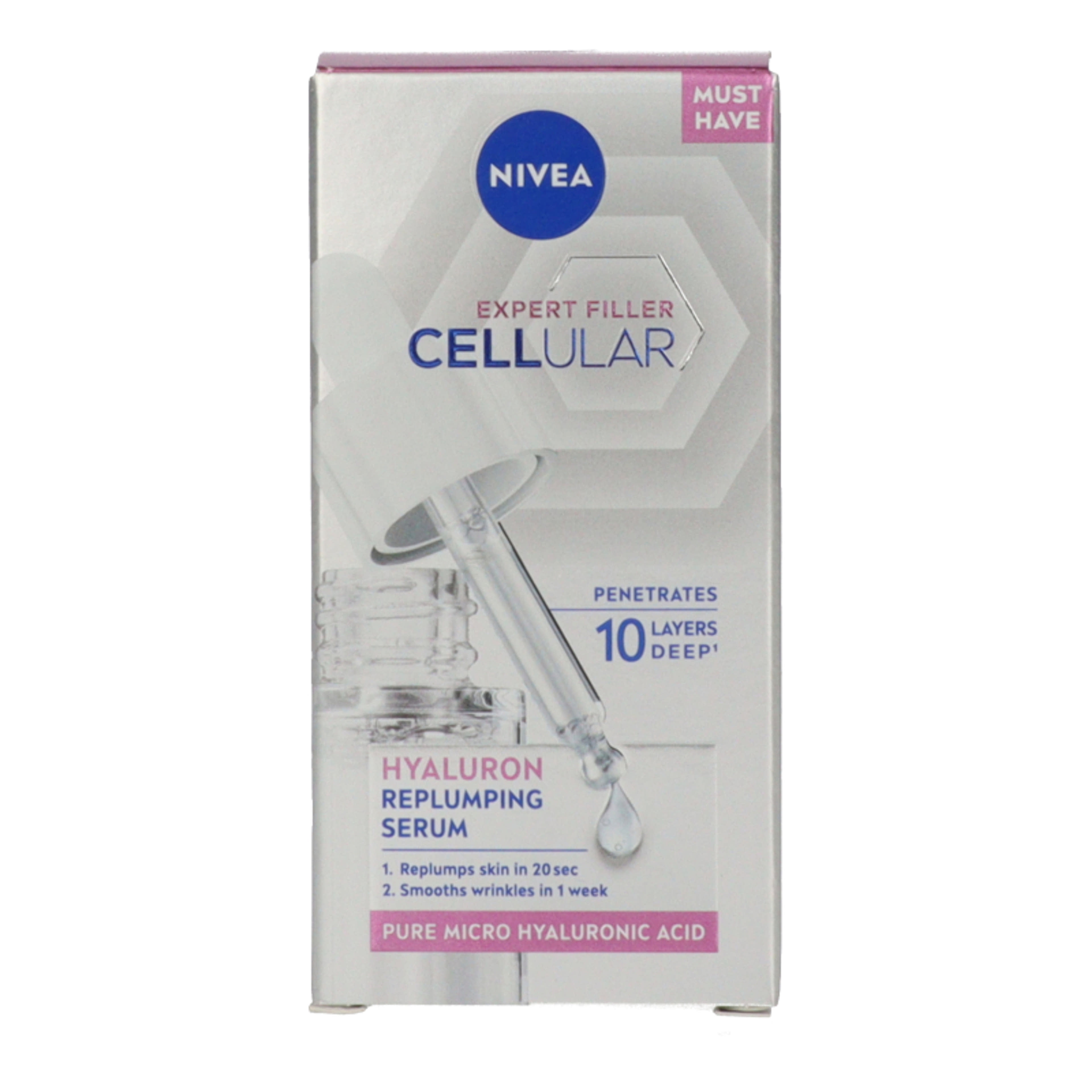 Nivea Cellular Expert Filler Hialuron feltöltő szérum - 15 ml-4