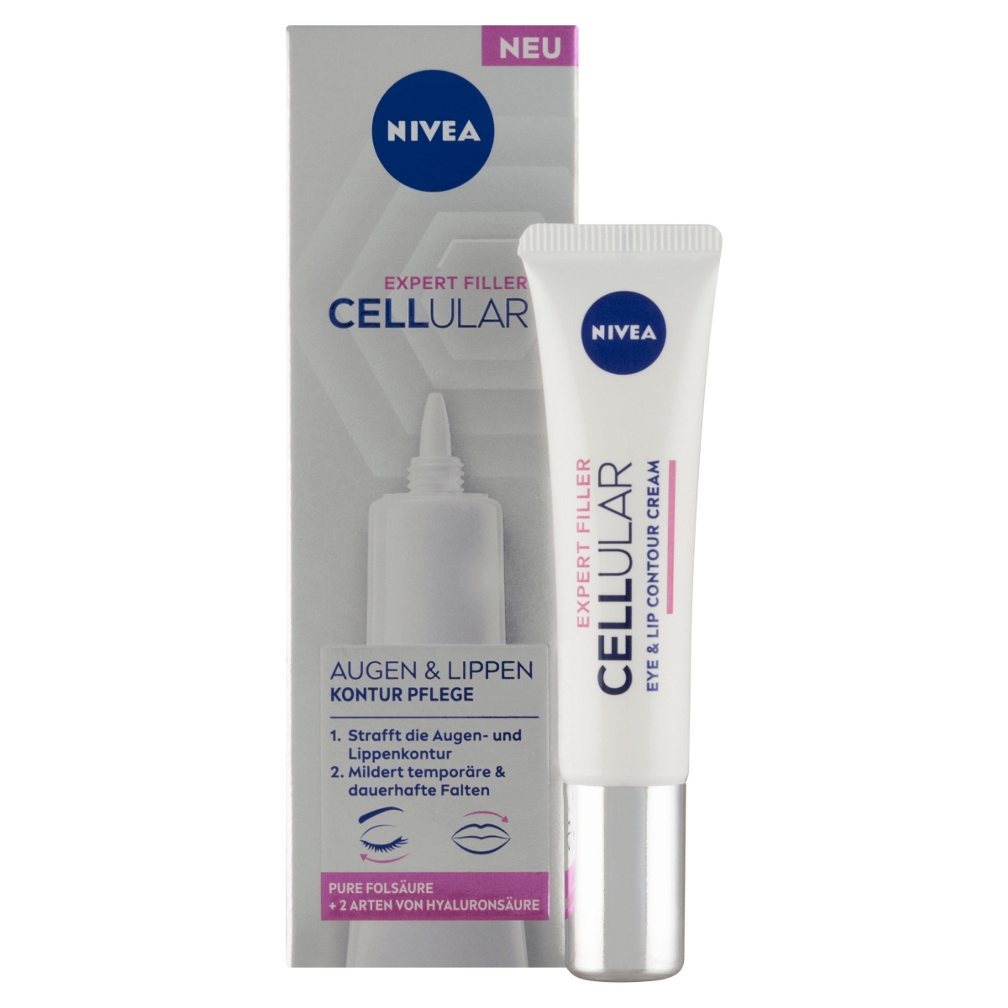 NIVEA Hyaluron Cellular Expert Filler feszesítő szemkörnyékápoló - 15 ml-2