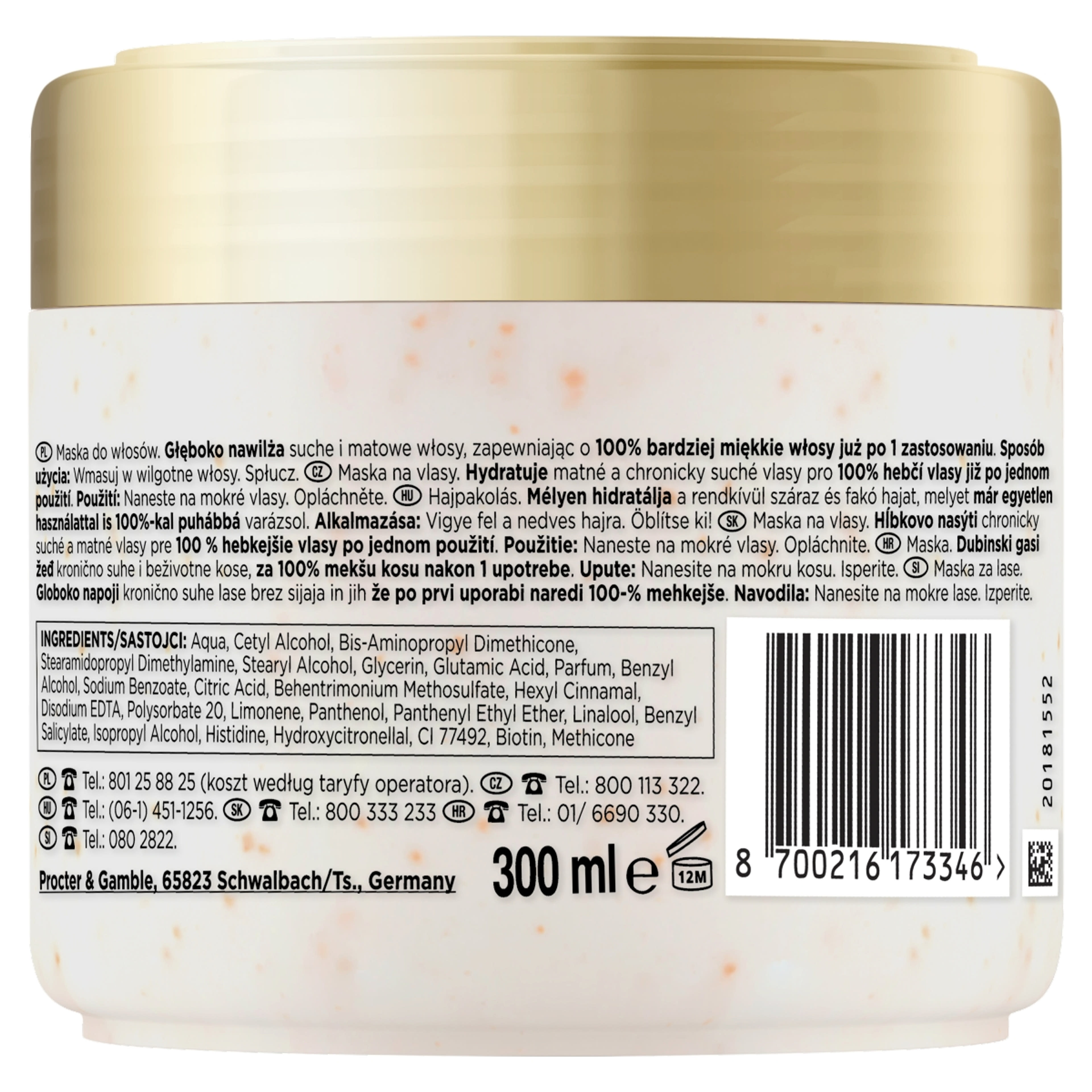 Pantene Miracles Hydra hajmaszk - 300 ml-2