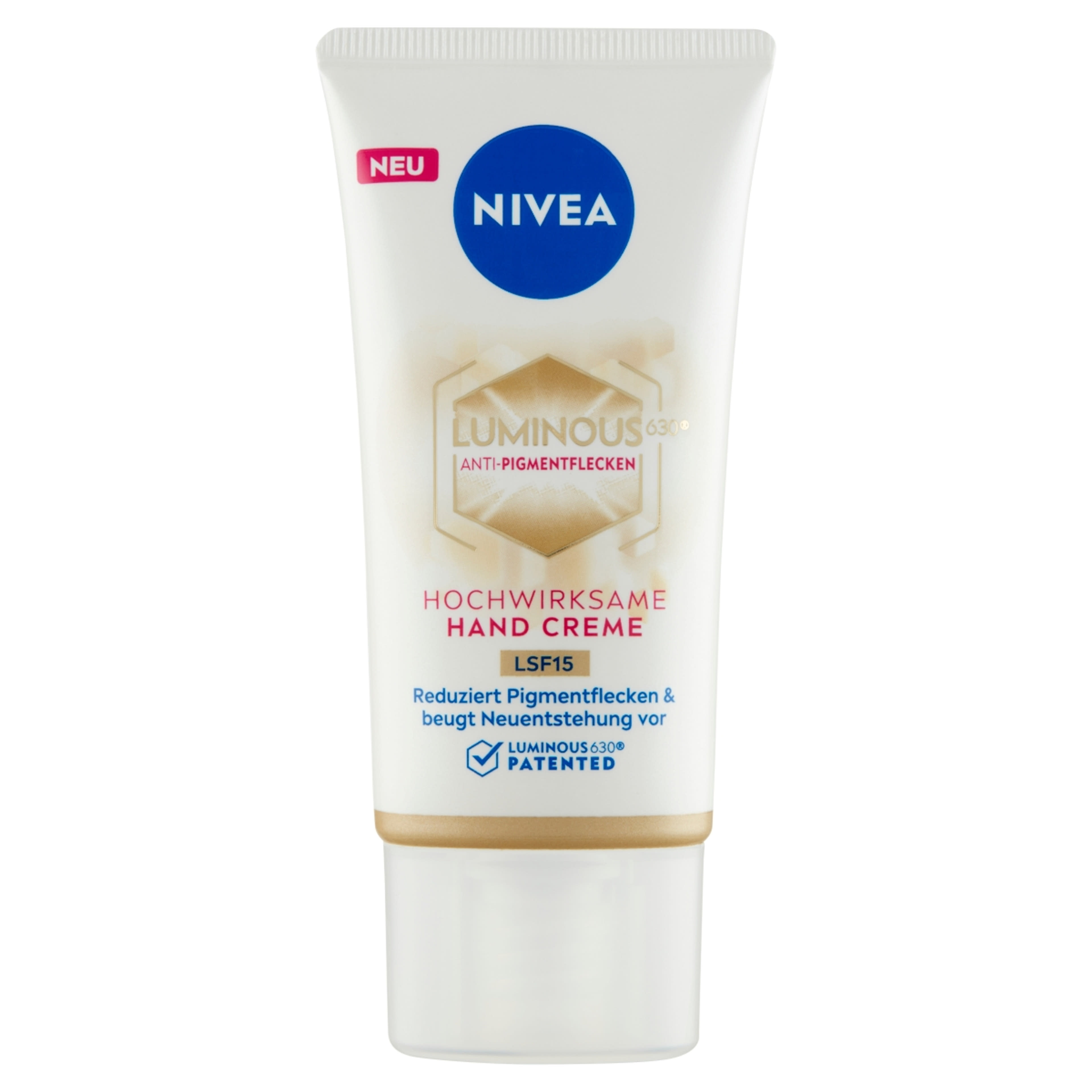 Nivea Luminous 630 pigmentfoltok elleni kézkrém - 50 ml