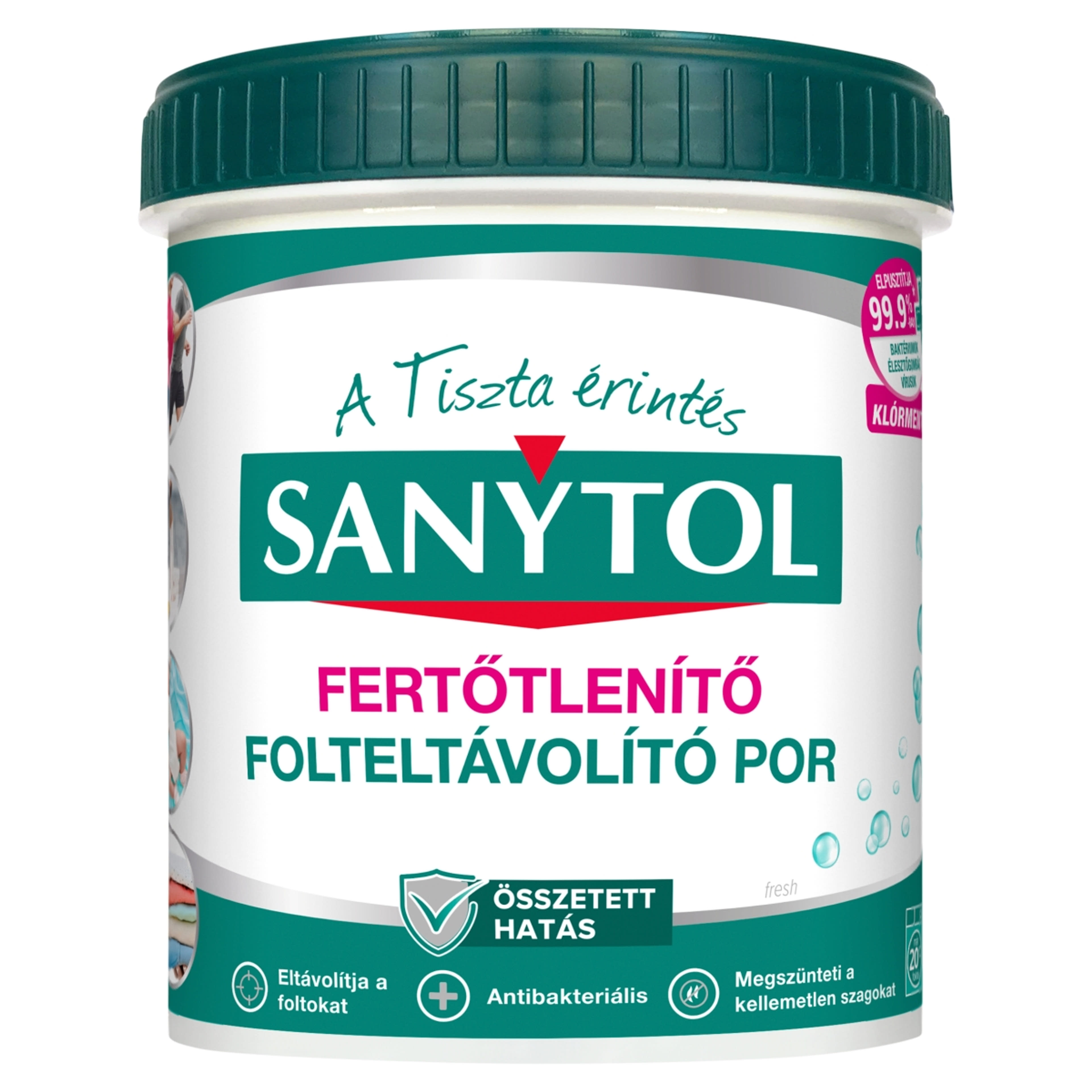 Sanytol Fertőtlenítő Folteltávolító Por - 450 g