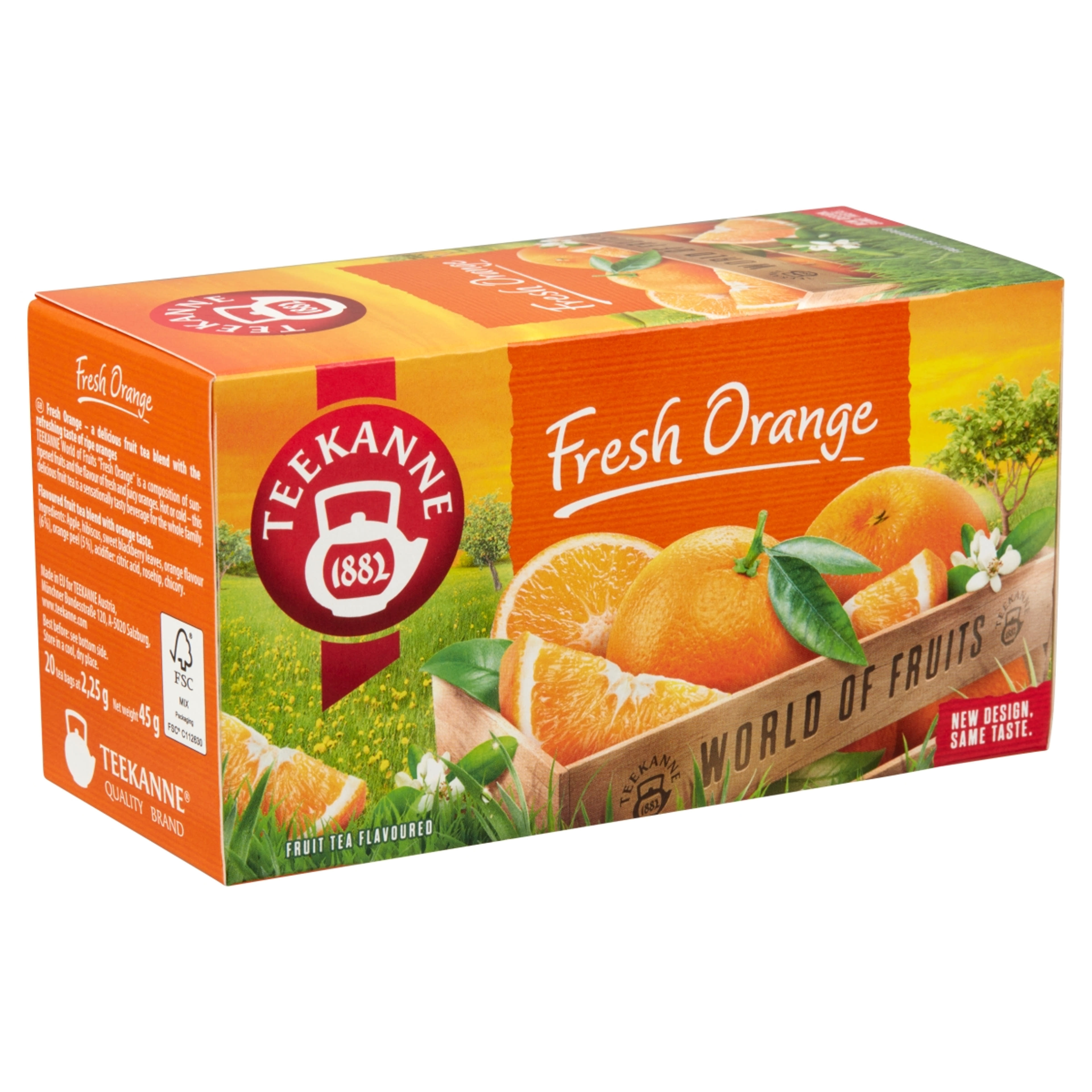 Teekanne fresh orange narancsos gyümölcstea - 45 g-2