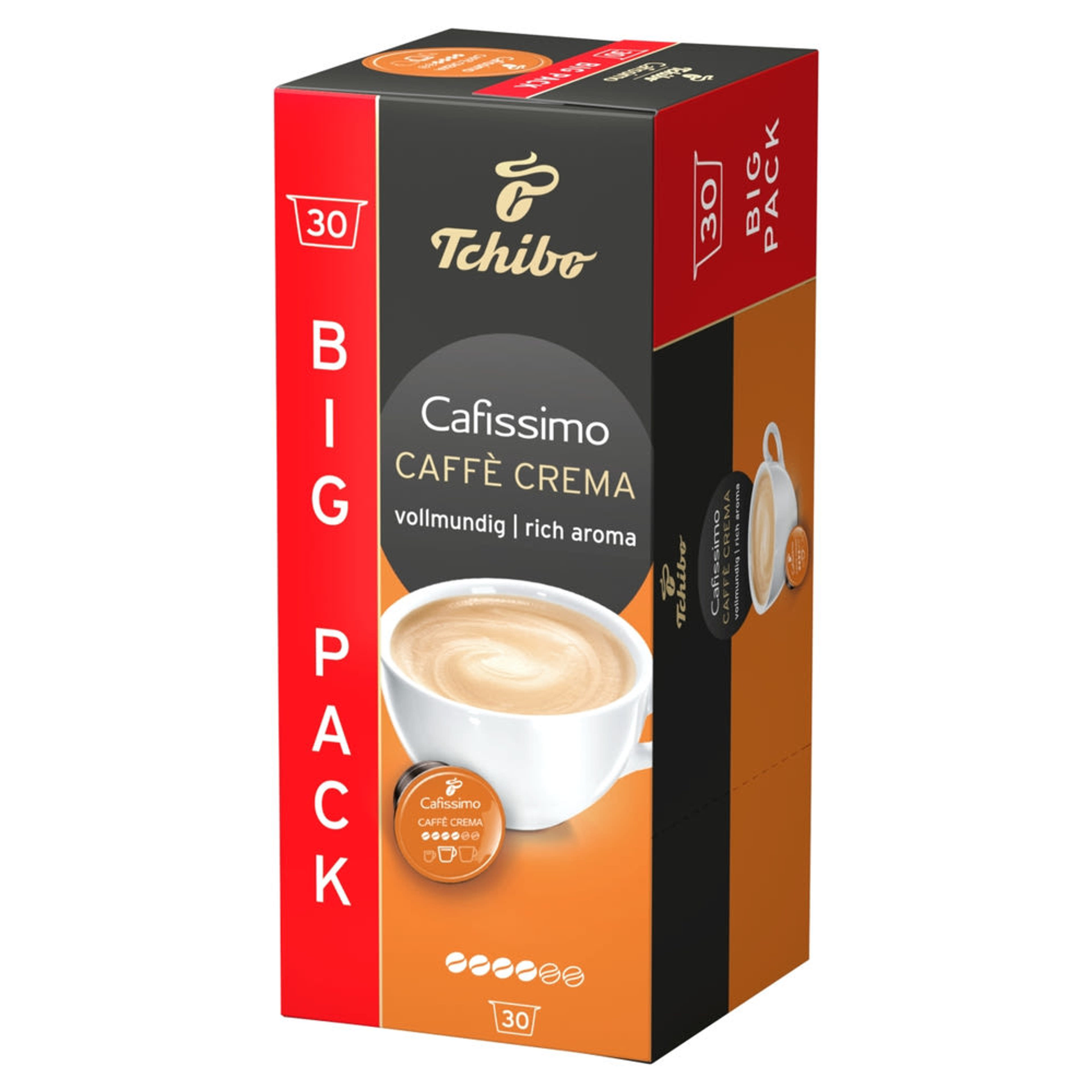 Tchibo Cafissimo Caffè Crema Rich Aroma kávékapszula - 30 db