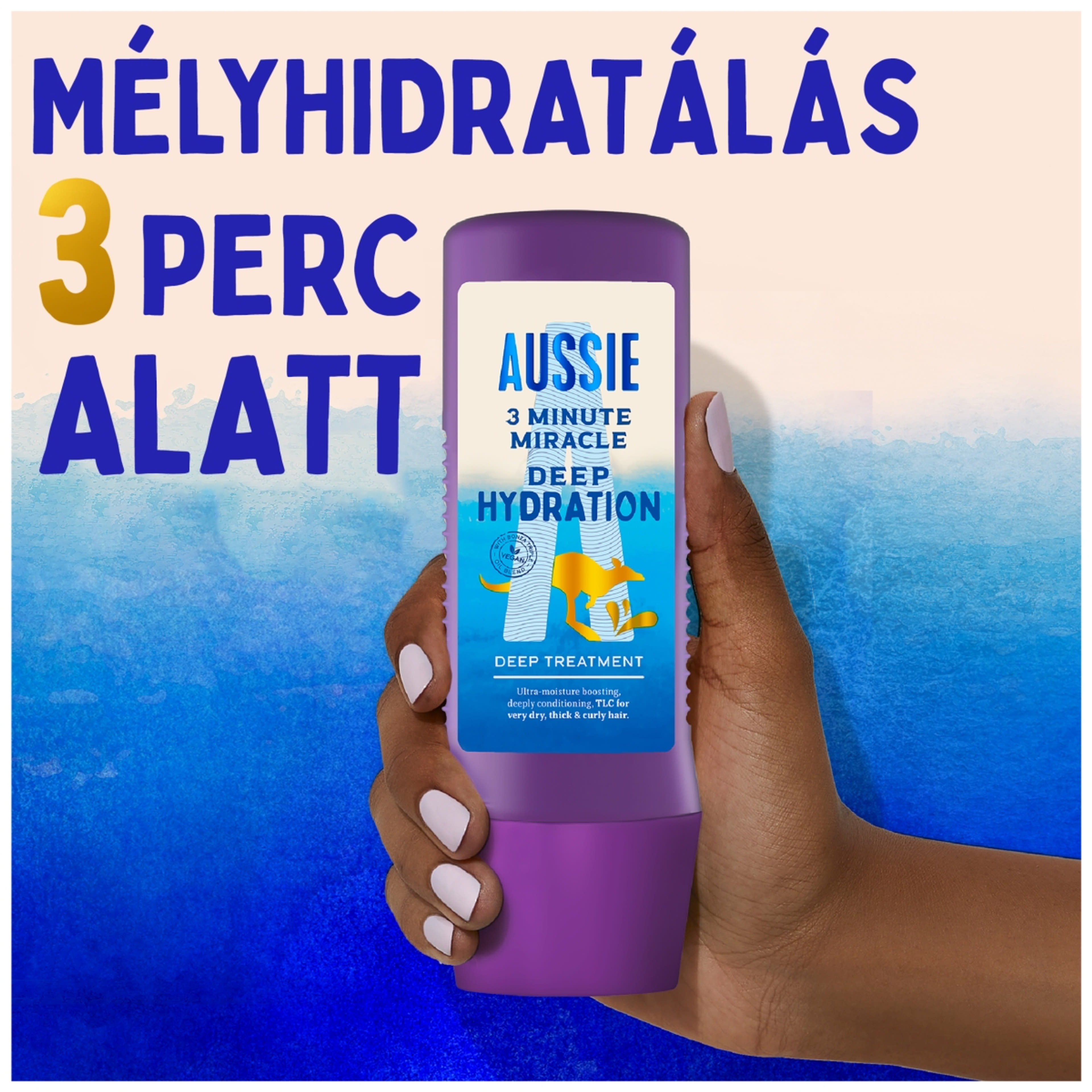 Aussie Deep Hydratation hajpakolás - 225 ml-6