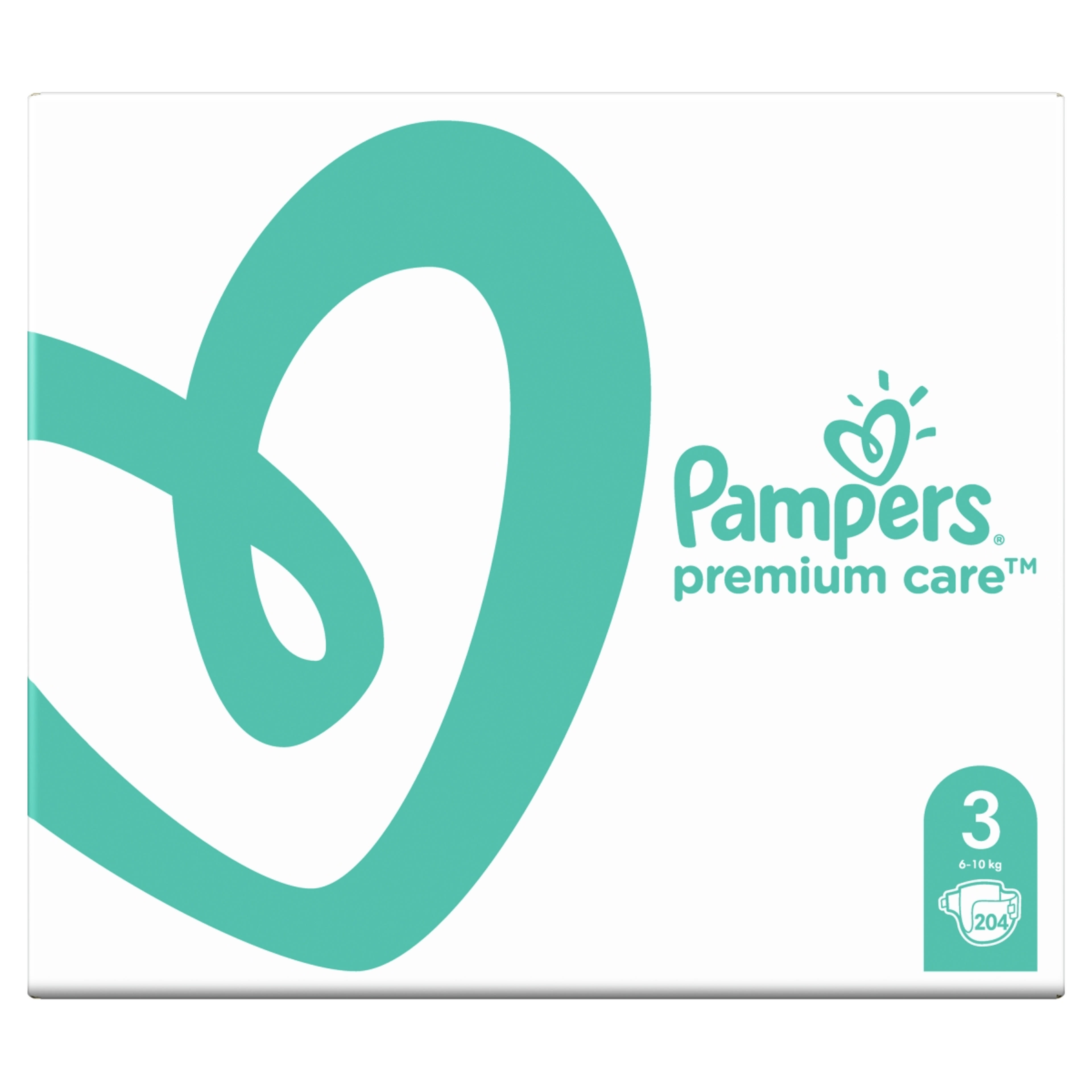 Pampers Premium Care monthly pack 3-as 4-9 kg - 204 db