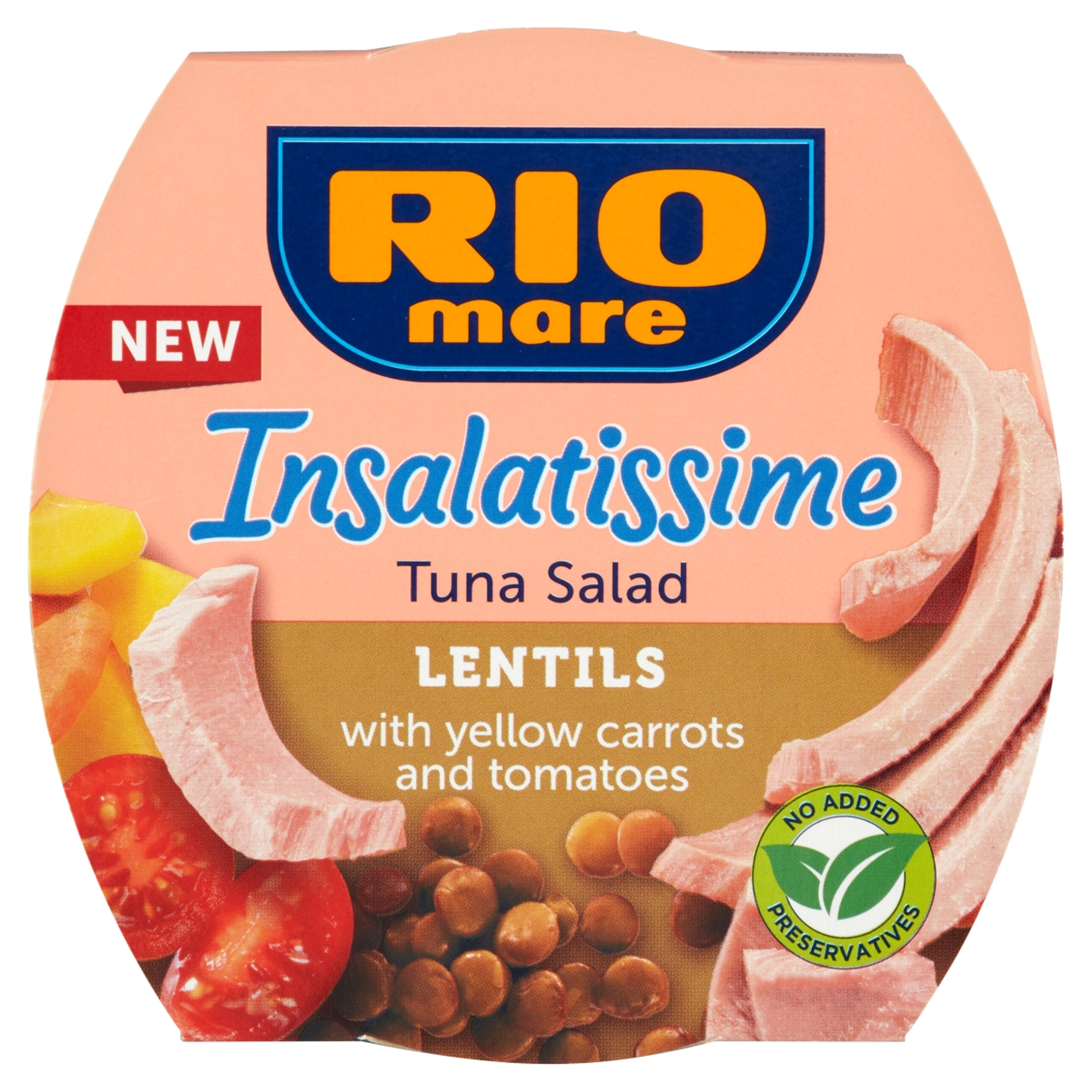 Rio Mare Insalatissime tonhalsaláta, lecsével - 160 g