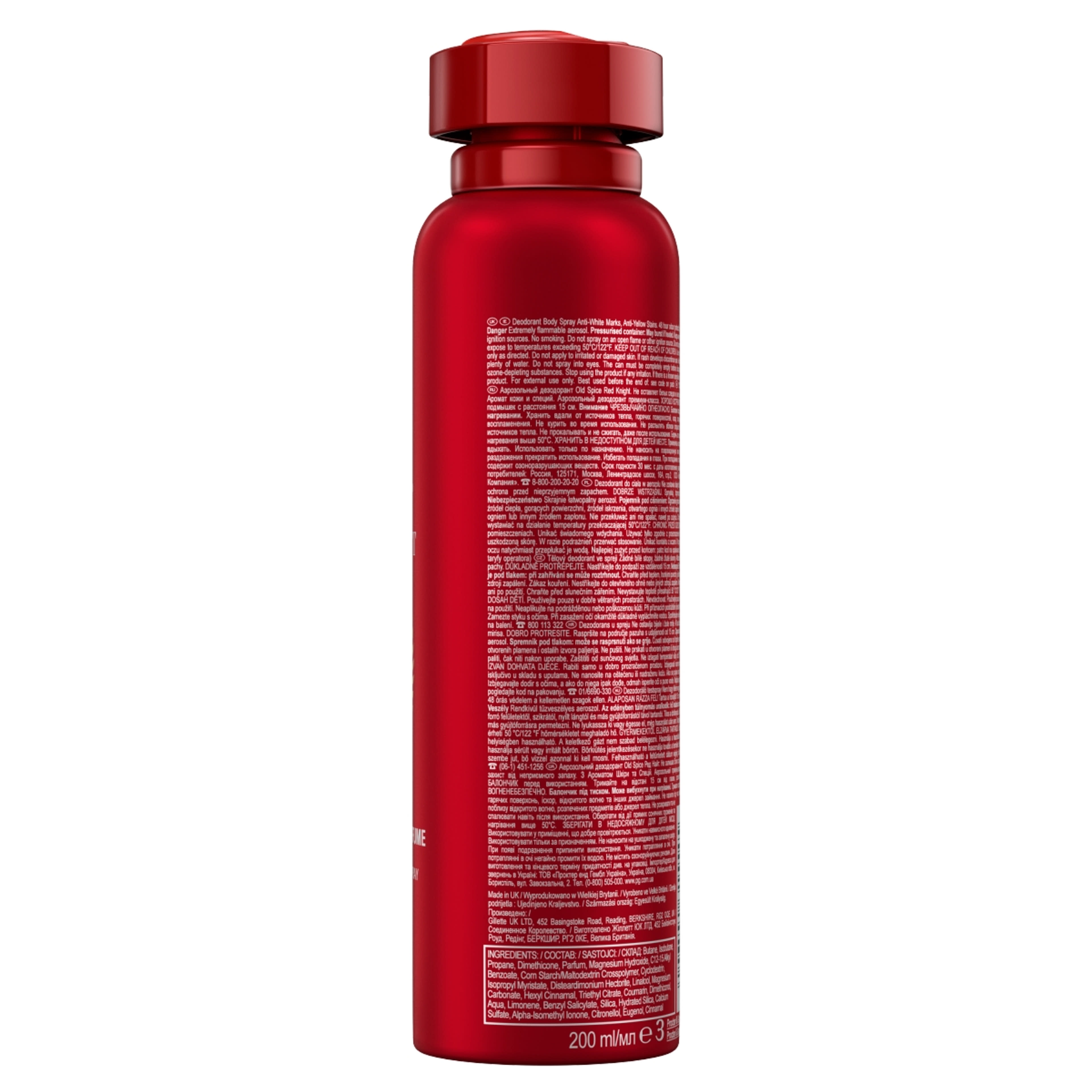 Old Spice Red Knight Premium deo spray férfiaknak - 200 ml-2