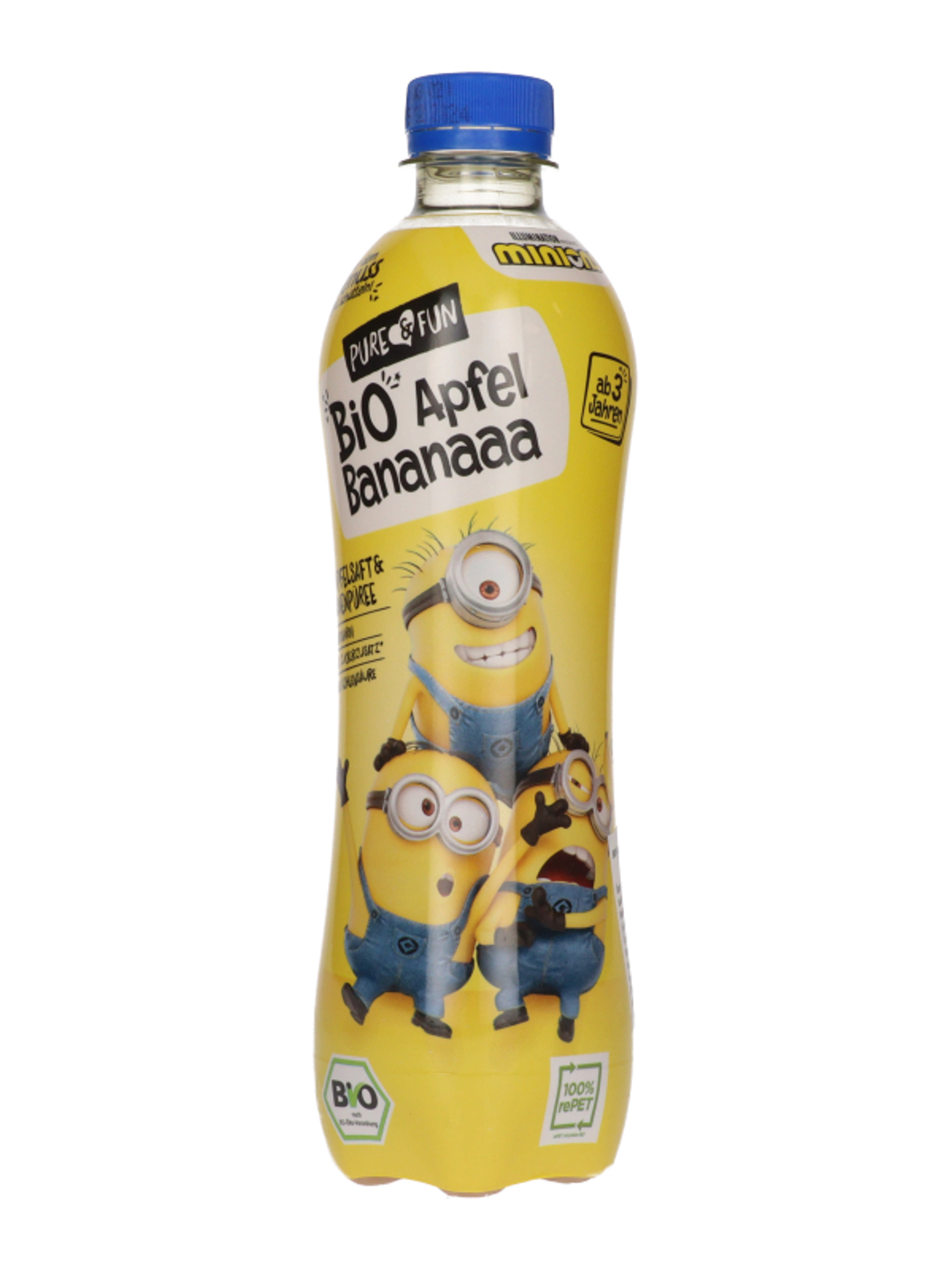 Pure & Fun Bio alma-banán ital 3 éves kortól /minyonok - 500 ml