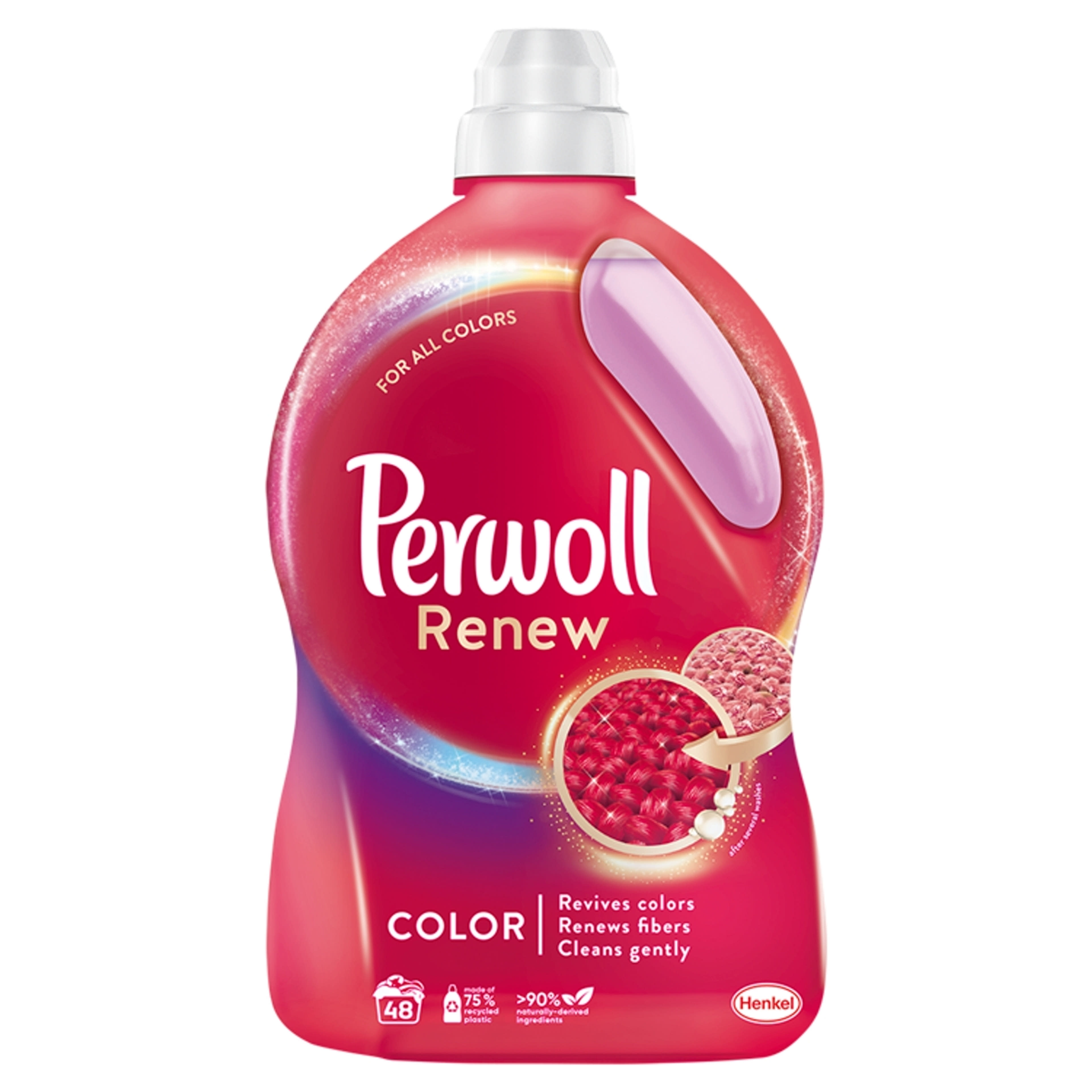 Perwoll Renew&Repair Color kímélő mosószer, 48 mosás - 2880 ml-1