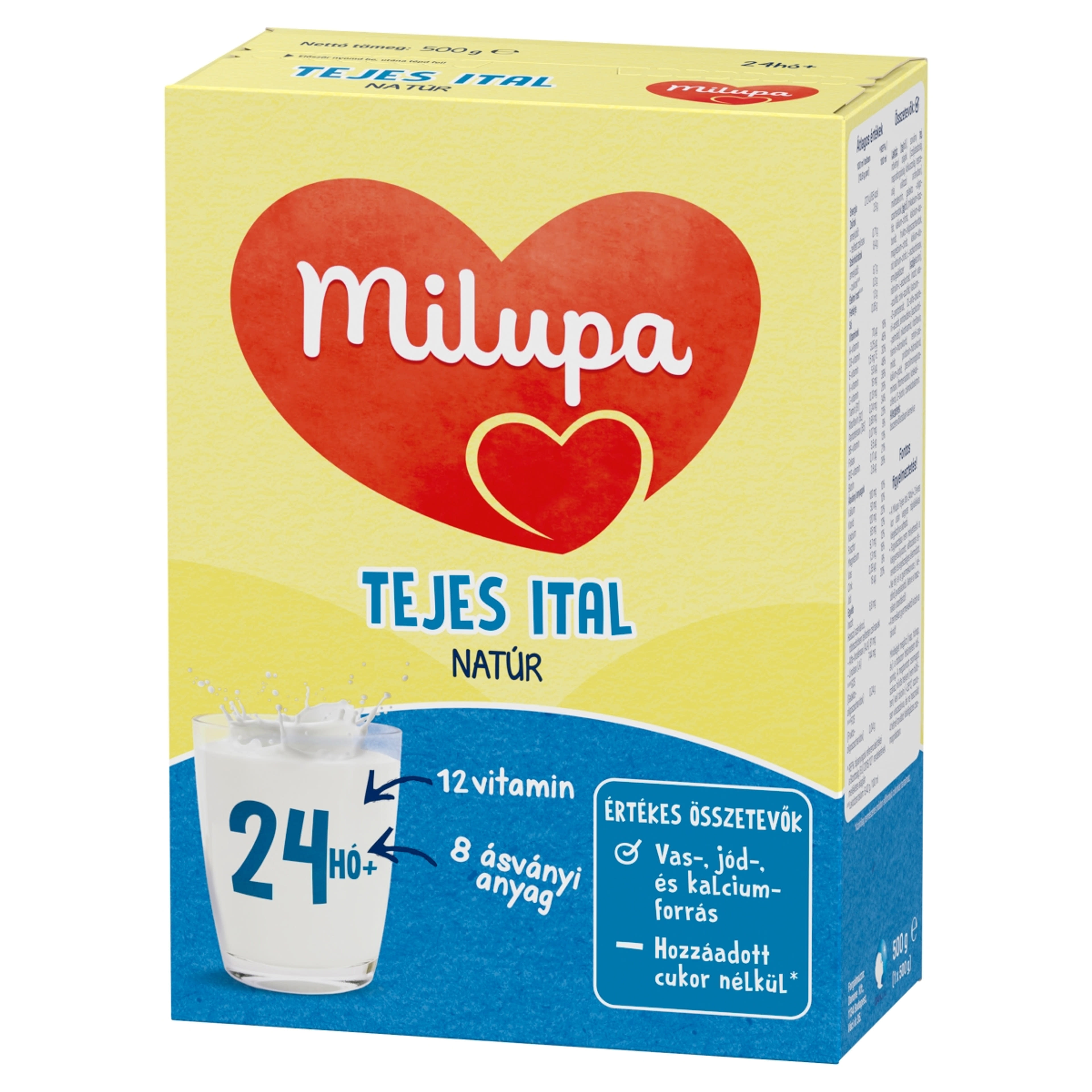 Milupa tejes ital 2 éves kortól - 500 g-2