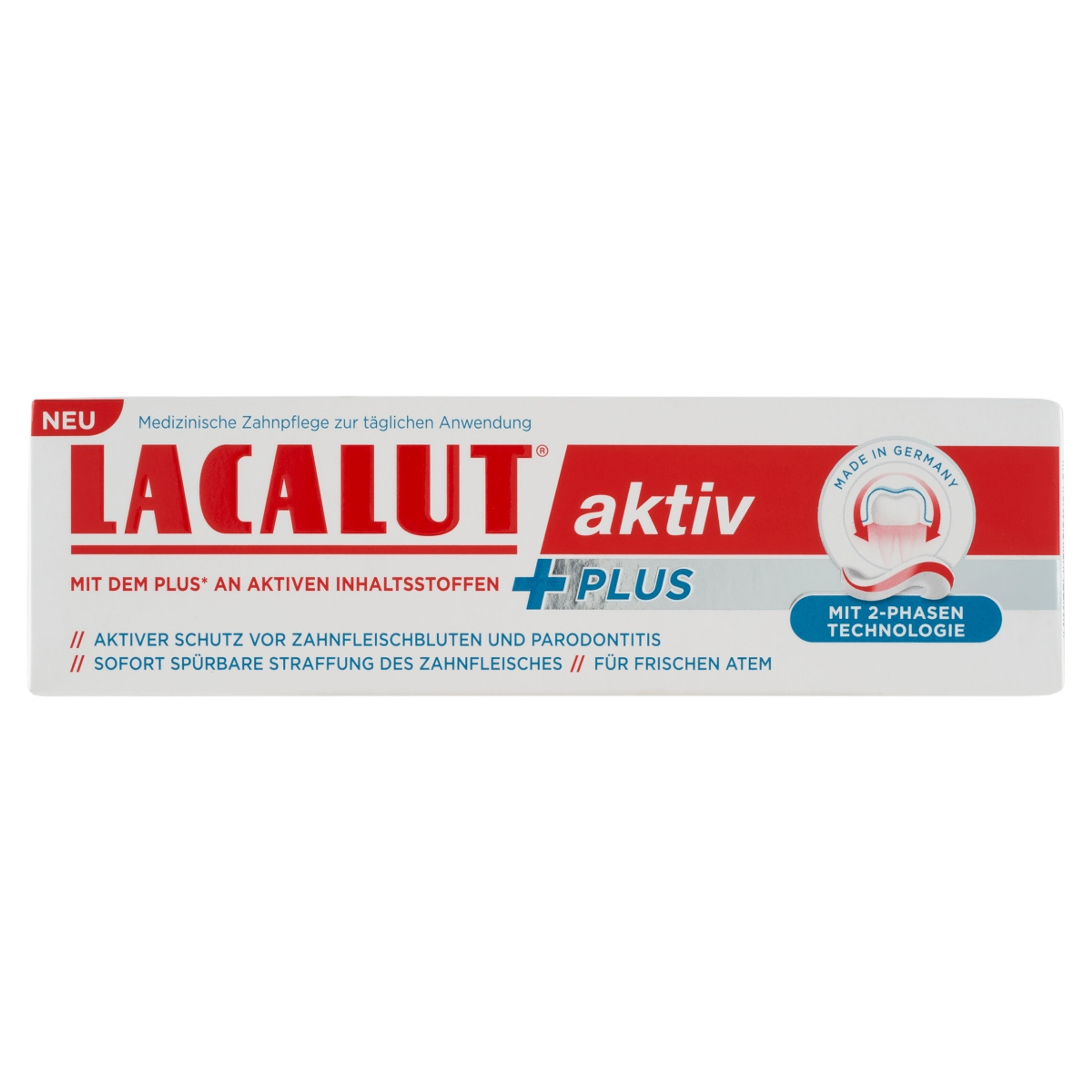 Lacalut Aktiv Plus fogkrém 75 ml-1