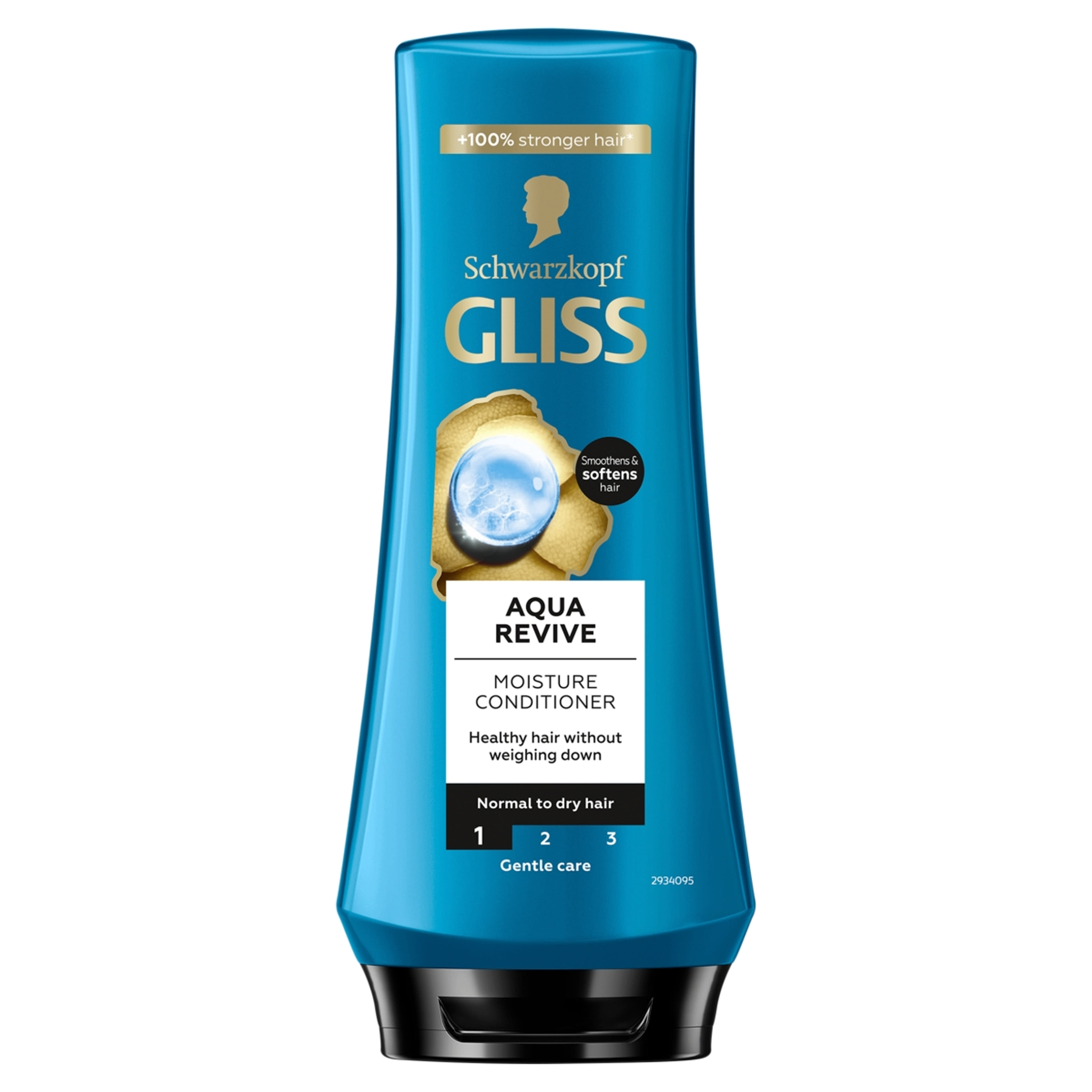 Gliss Aqua Revive balzsam, normál hajra - 200 ml