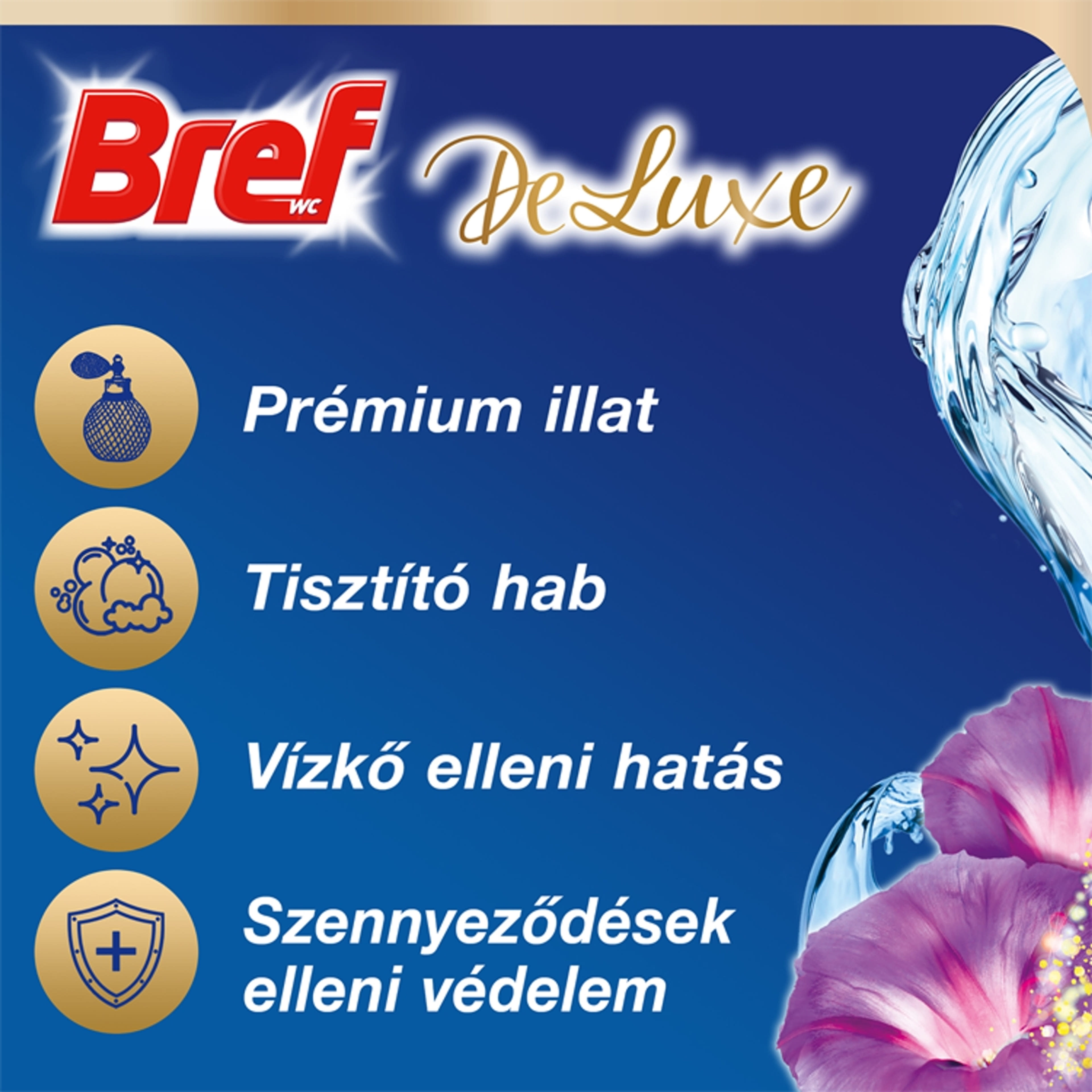 Bref Deluxe Magic Moonflower WC illatosító (3x50 g) - 150 g-2