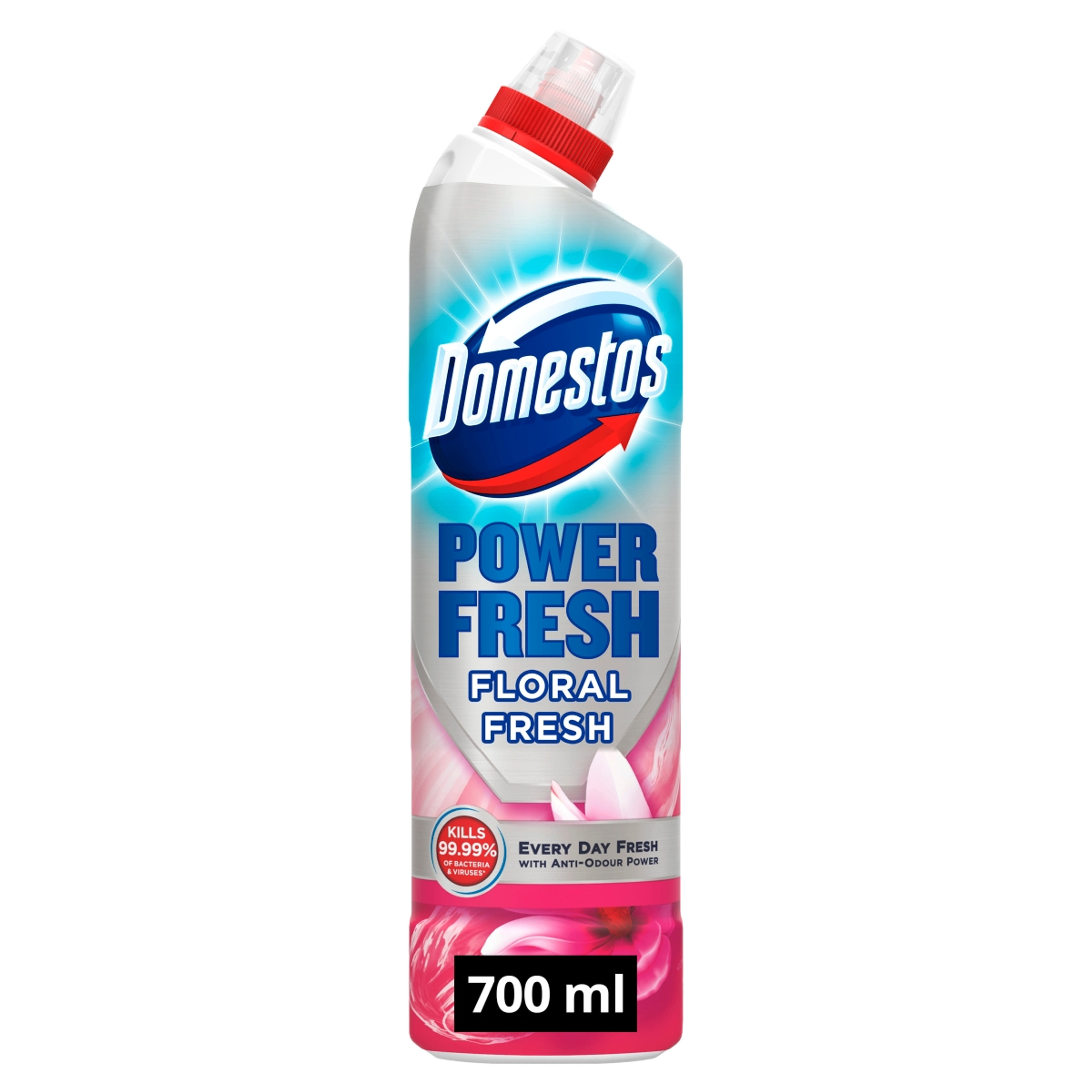 Domestos Power Fresh Floral Fresh WC tisztító gél - 700 ml-2