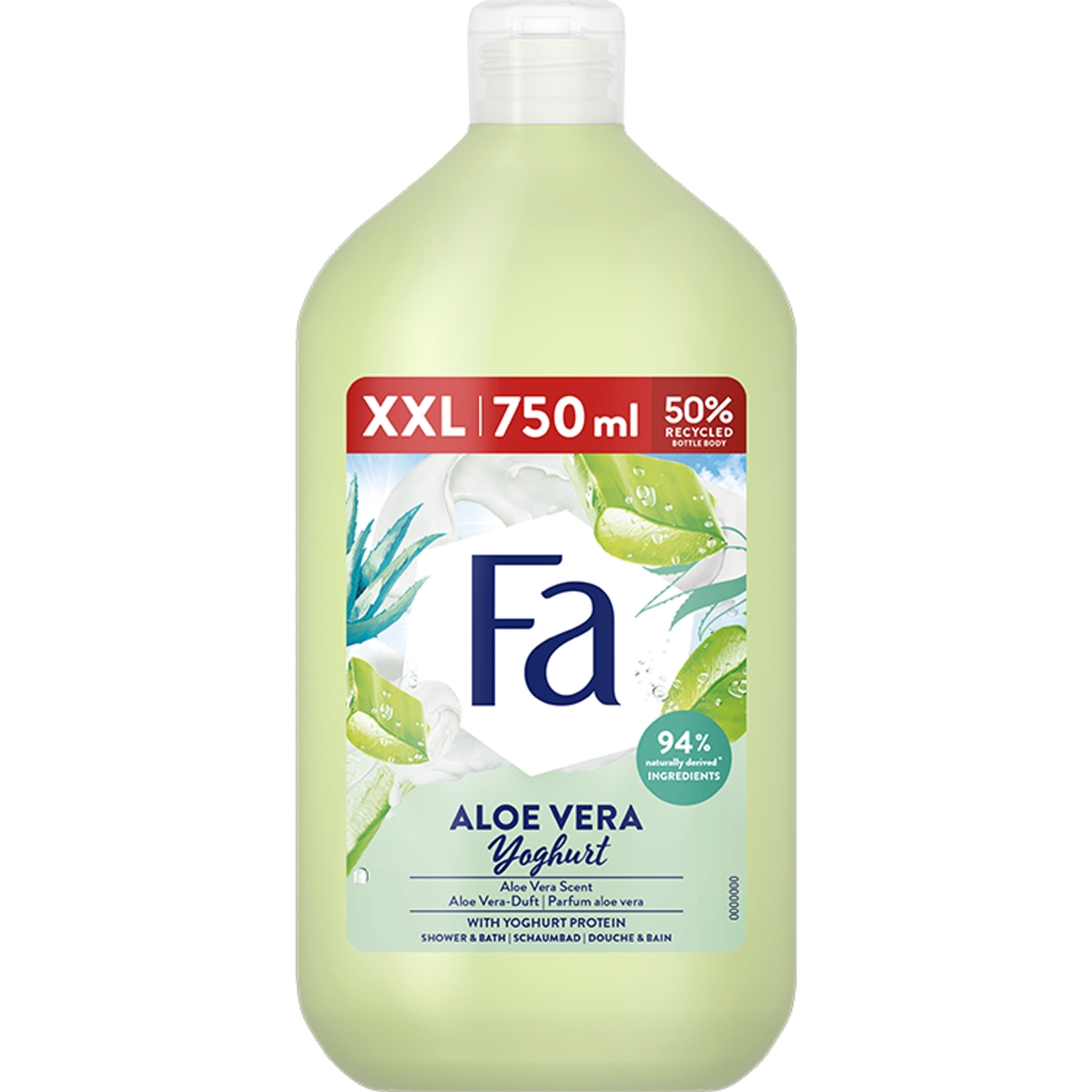 Fa Aloe Vera Yoghurt tus- és habfürdő - 750 ml