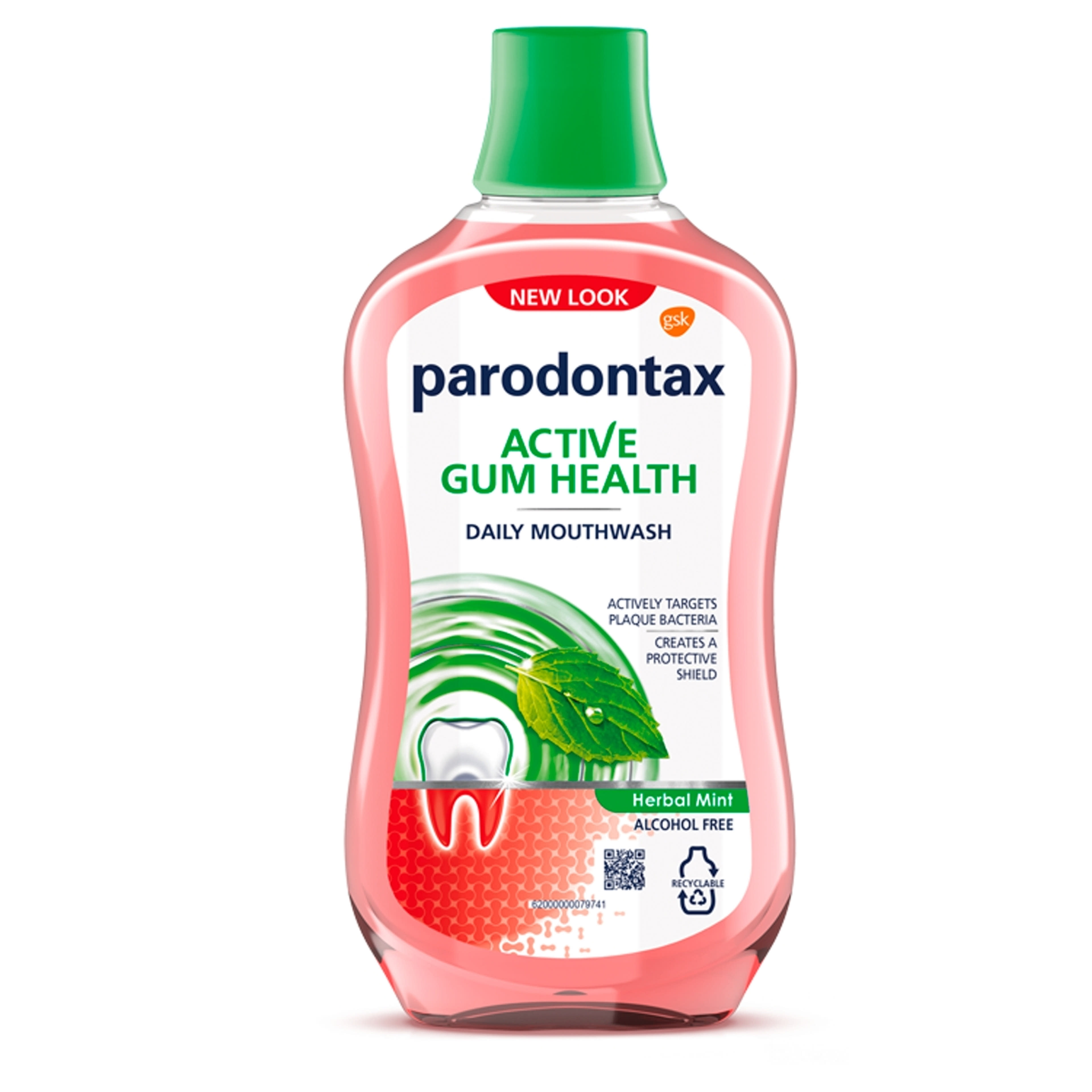 Parodontax Active Gum Health Herbal Mint szájvíz - 500 ml
