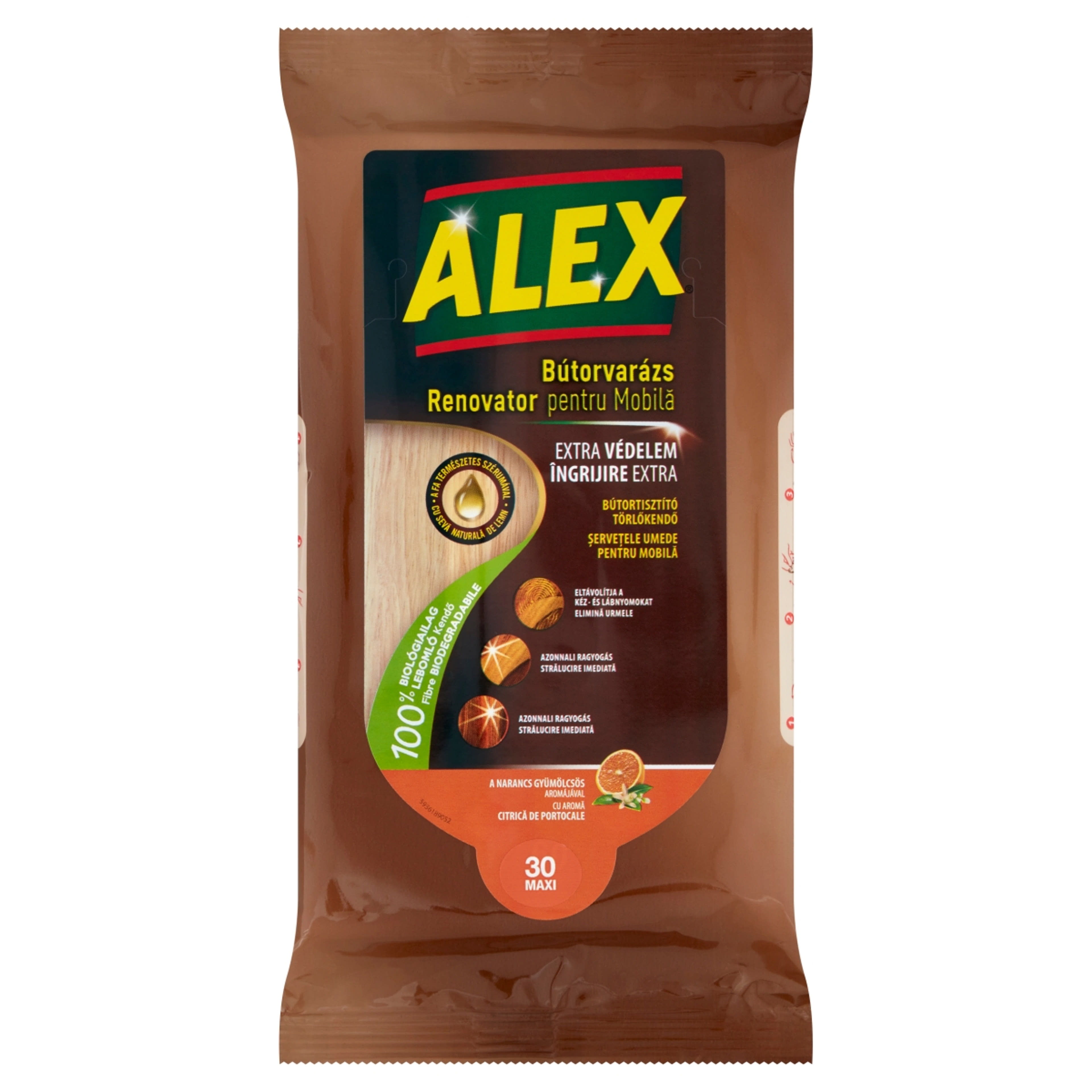 Alex Méhviaszos Tisztítókendő - 30 db