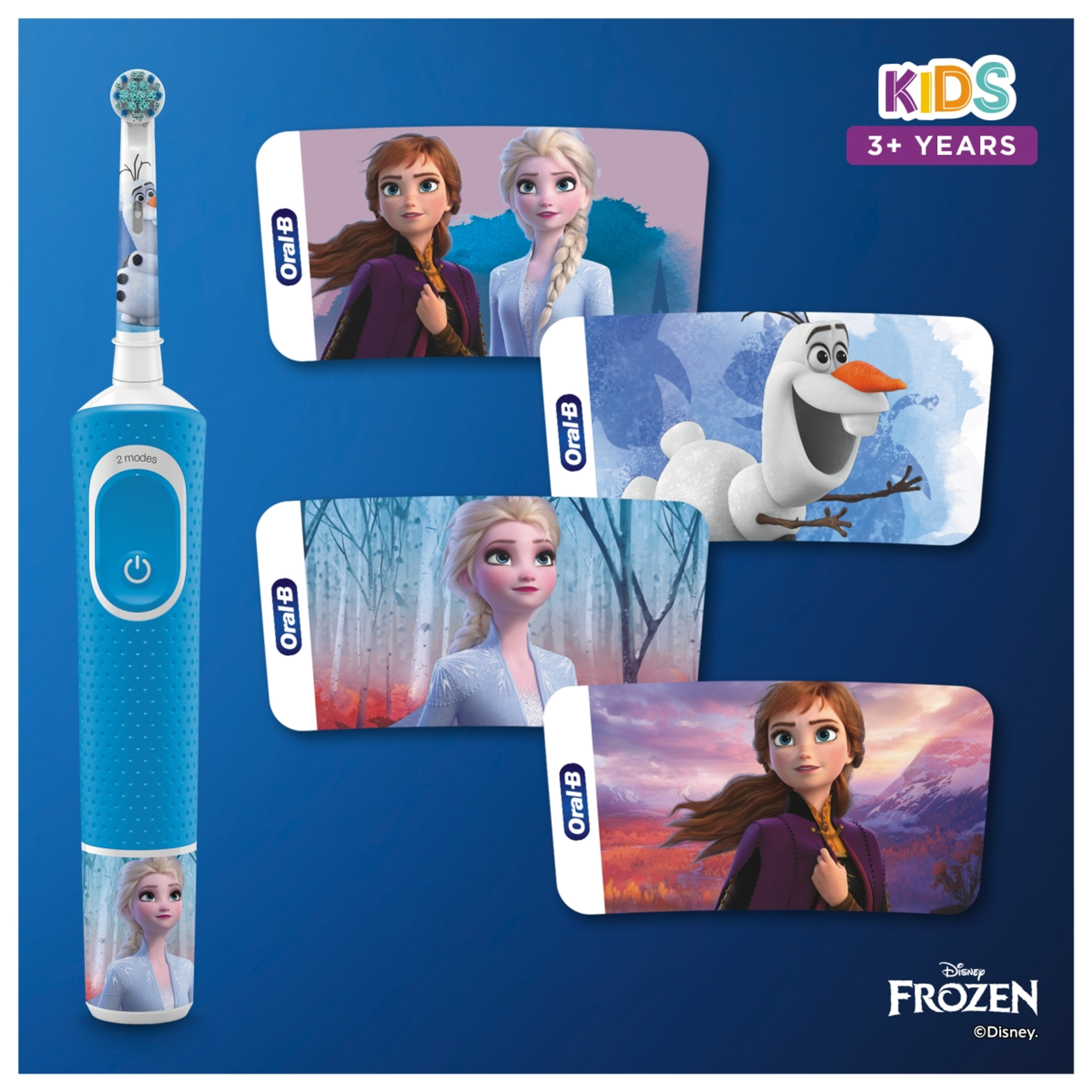 Oral-B elektromos fogkefe Frozen, családi kiszerelés - 2 db-5