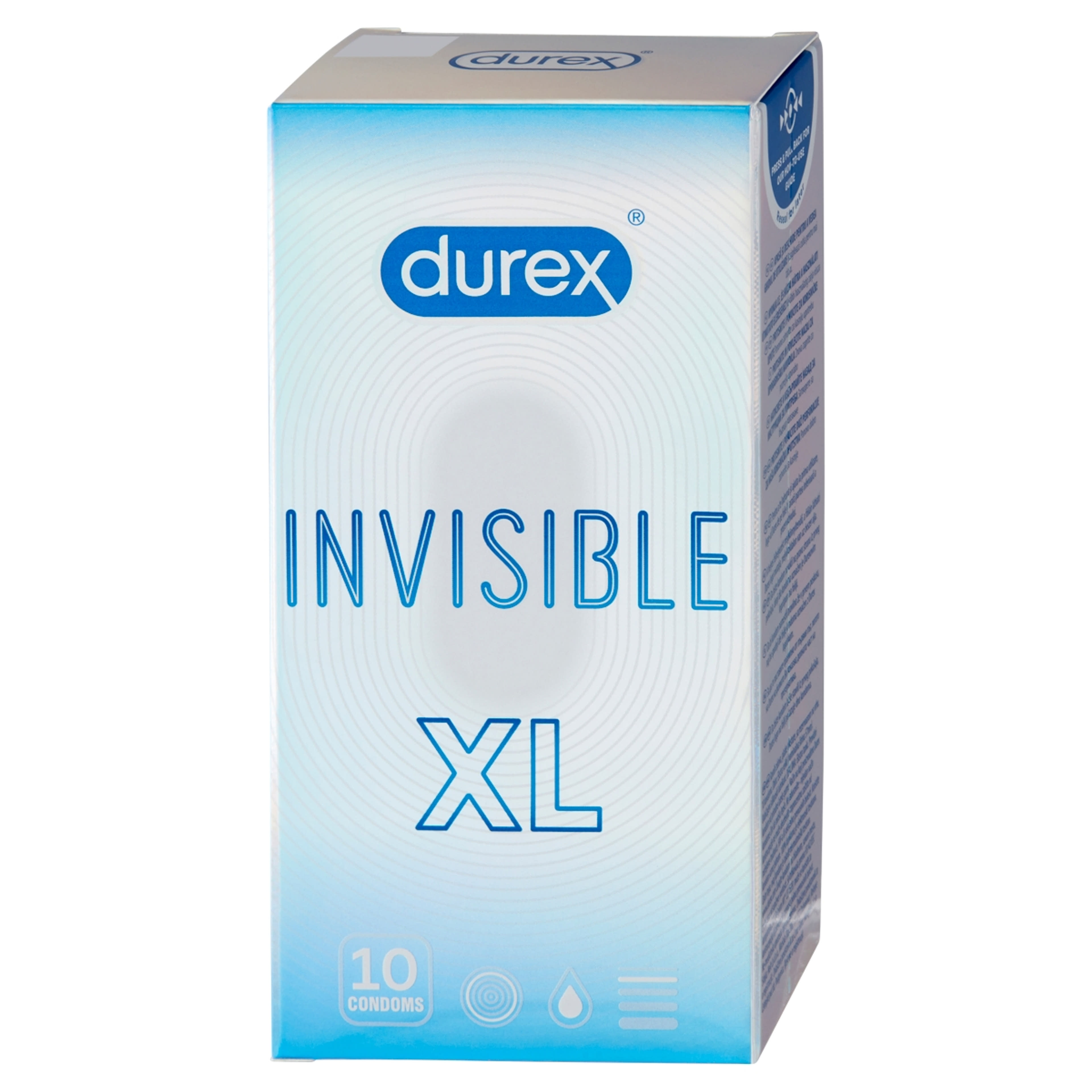 Durex óvszer invisible xl - 10 db-5