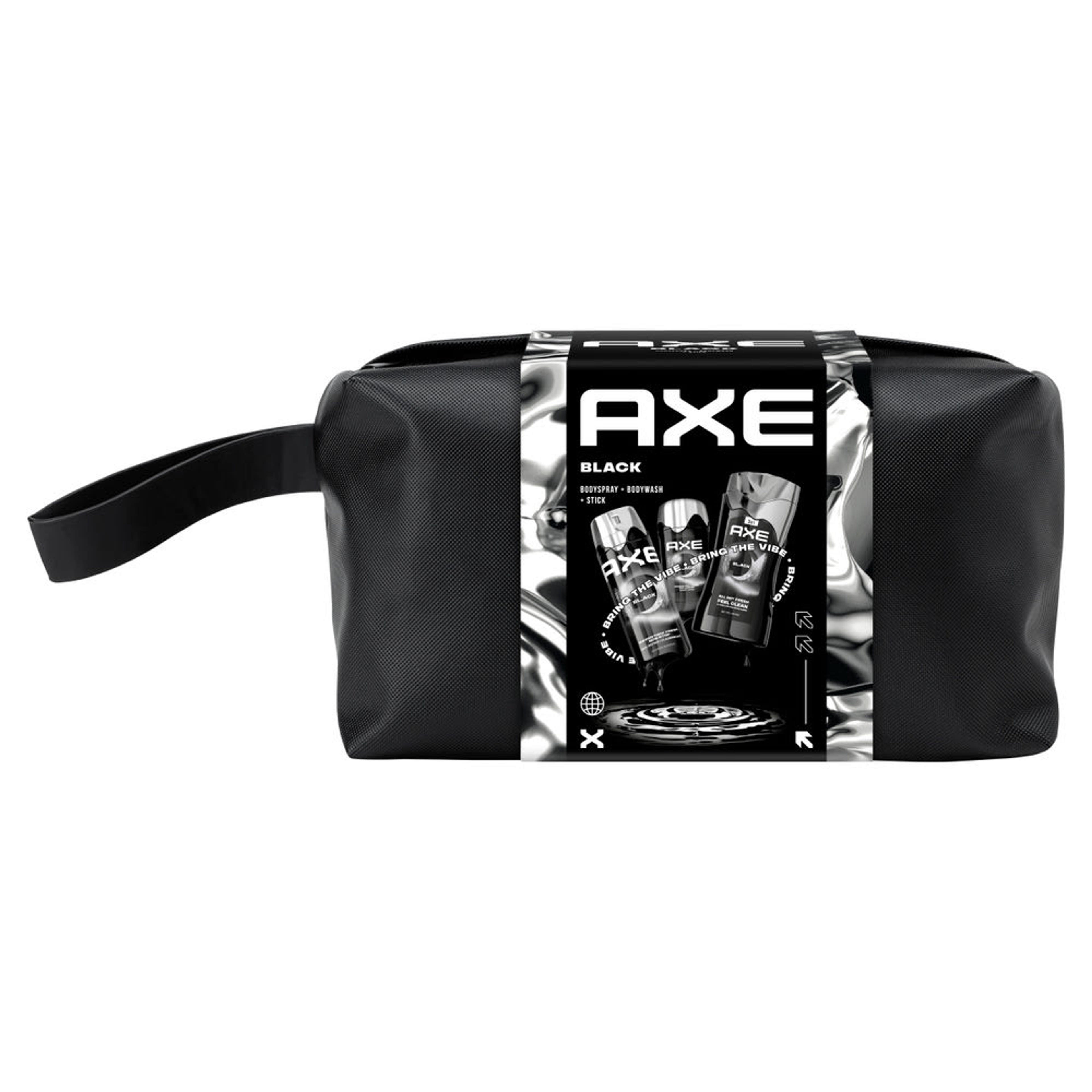 AXE Black ajándékcsomag neszesszerrel - 1 db