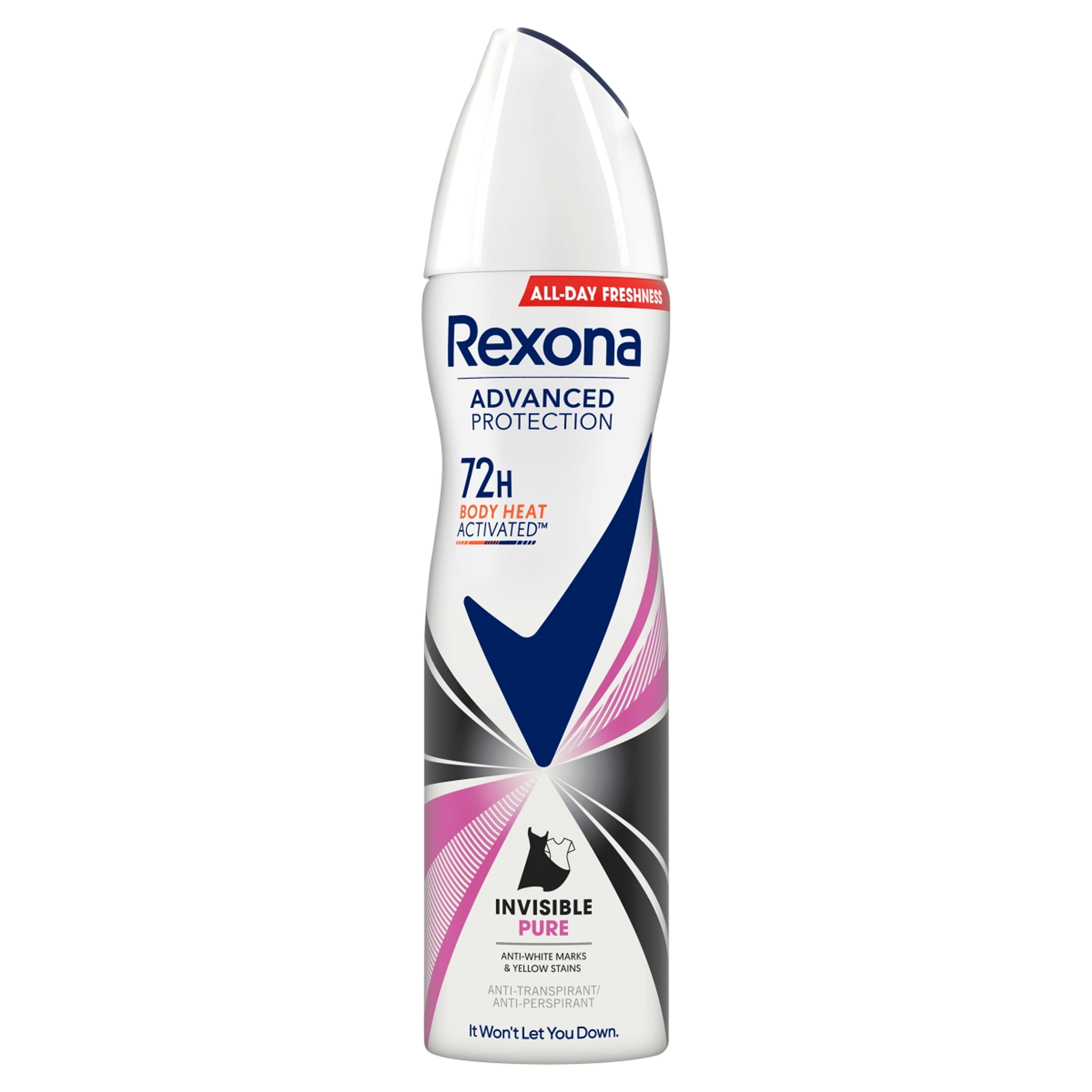 Rexona Advanced Protection Invisible Pure izzadásgátló - 150 ml