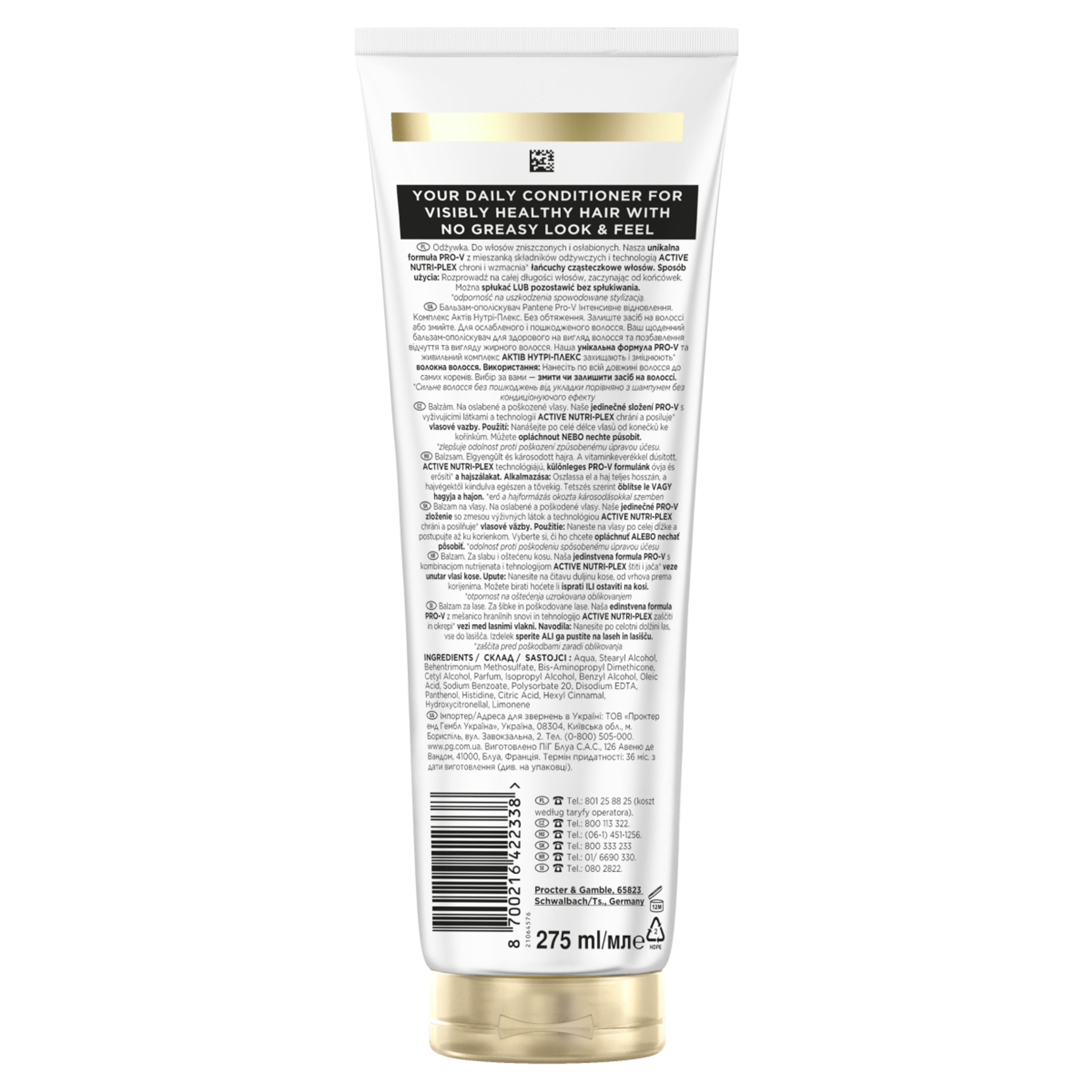 Pantene Pro-V Intensive Repair balzsam - 275 ml-2