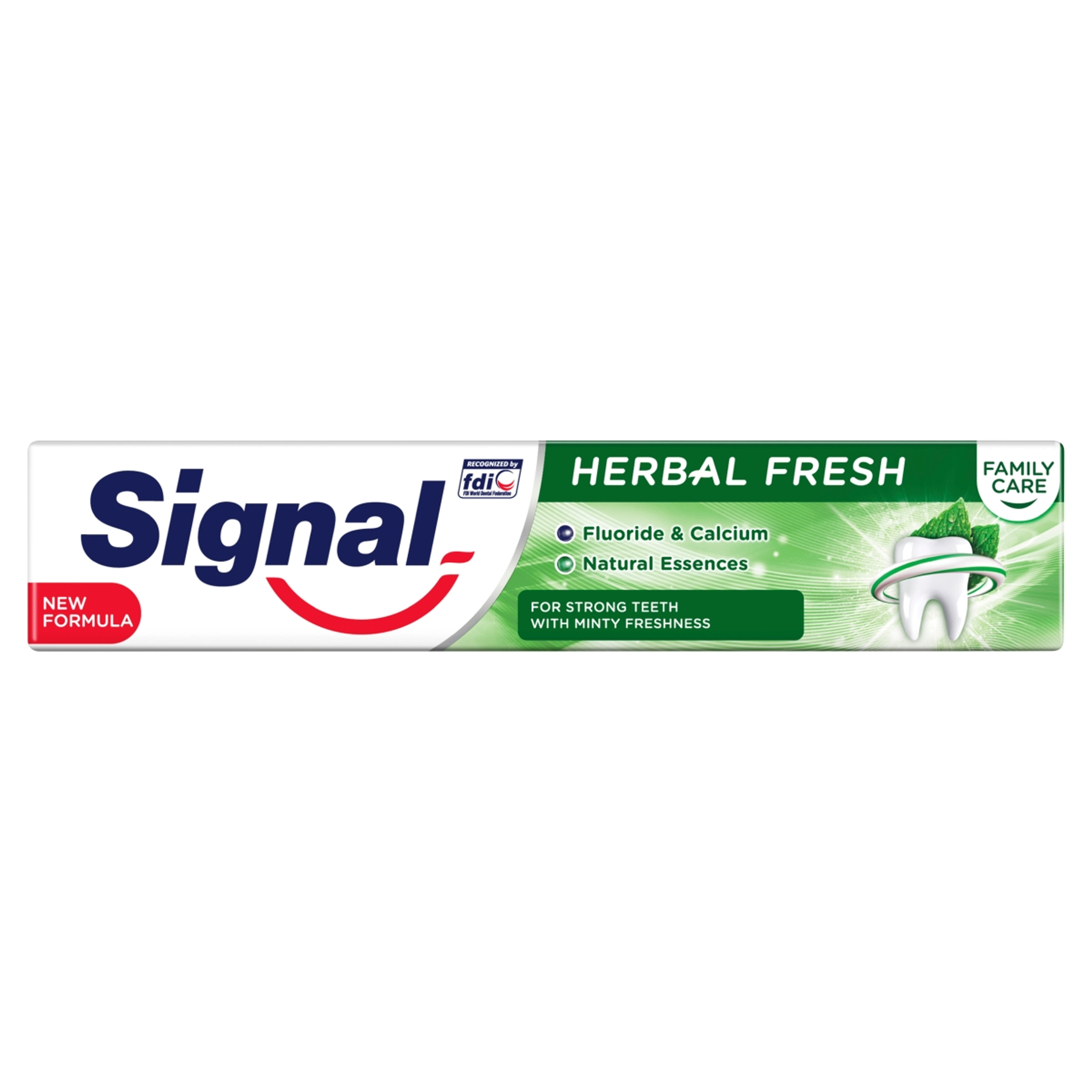 Signal Family Care Herbal Fresh fogkrém - 75 ml-1