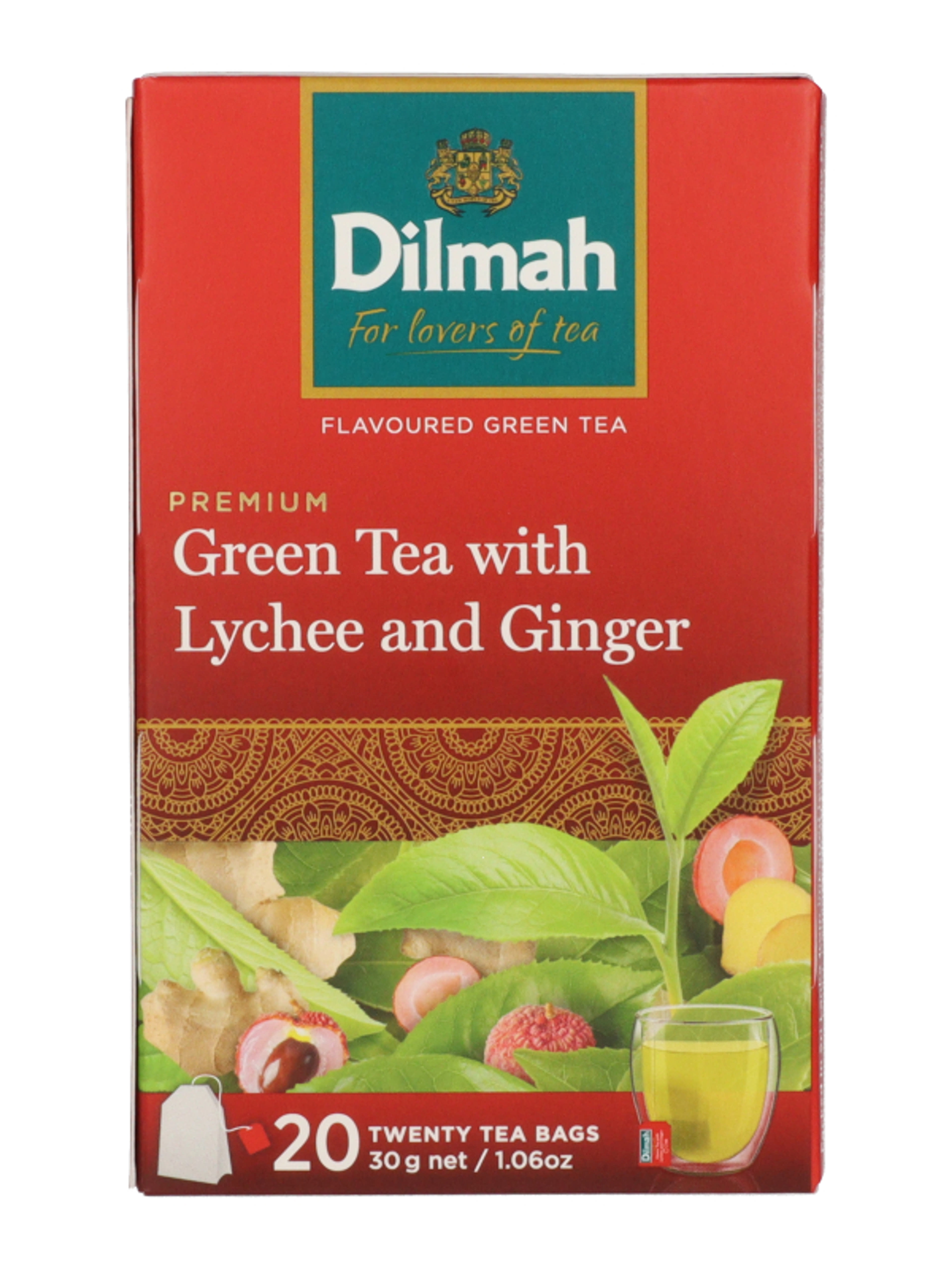Dilmah Green tea gyömbér és licsi aromával - 30 g-3