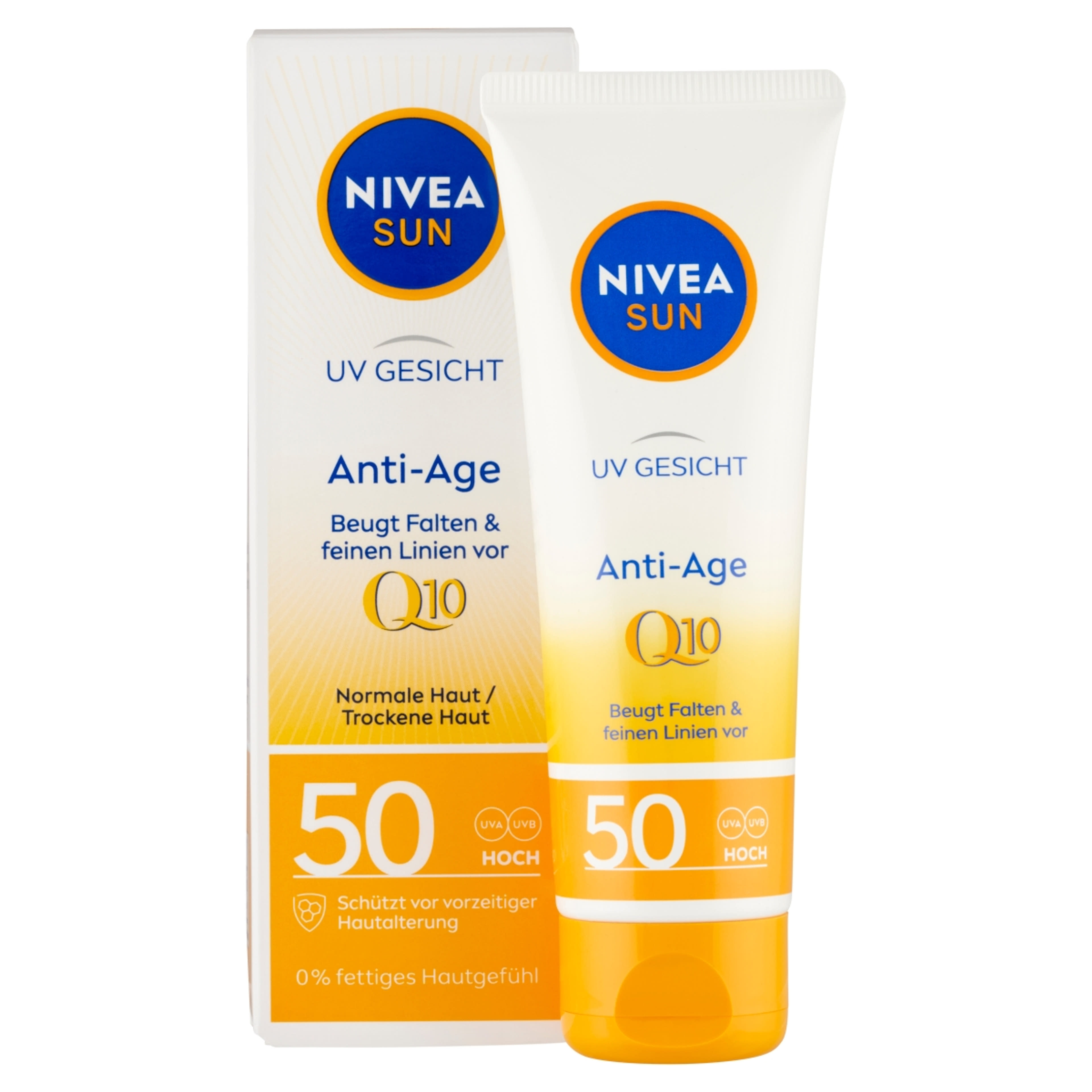 Nivea Sun Q10 Anti-Age & Anti-Pigments napozó arckrém FF50 - 50 ml-2