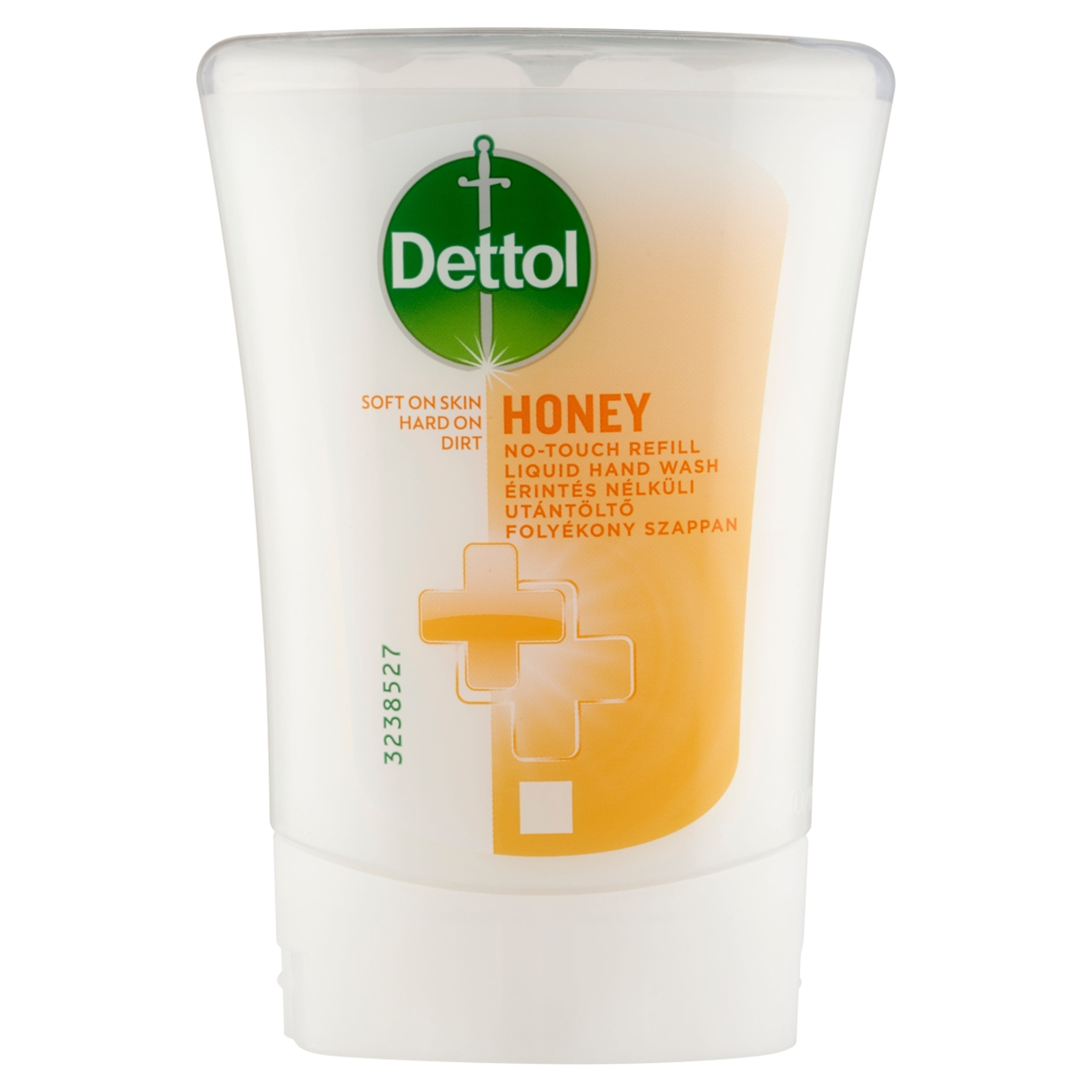 Dettol méz illatú utántöltő érintés nélküli kézmosó készülékhez - 250 ml-1