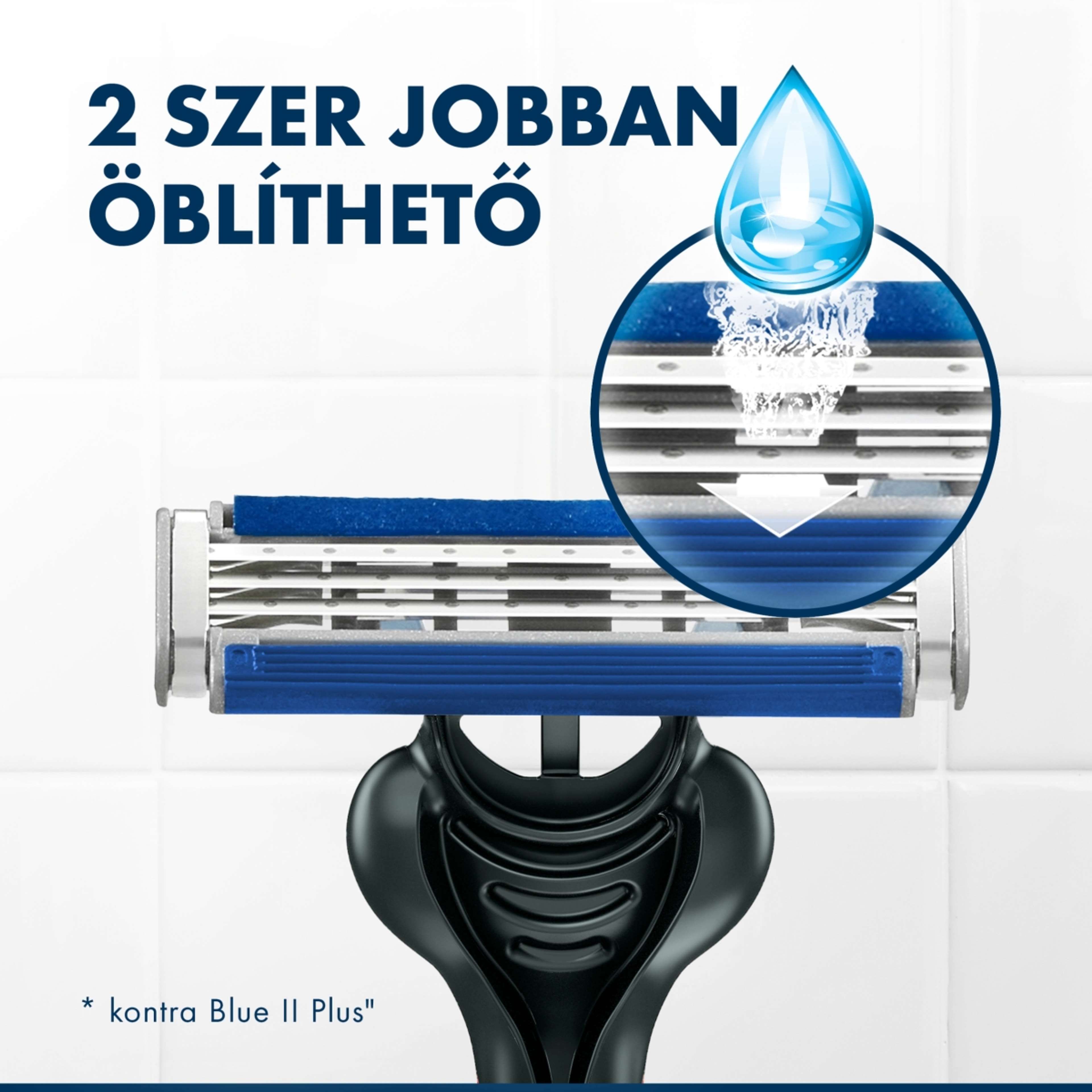 Gillette Blue3 Plus Nitro pótpenge 12 db - 1 db-6