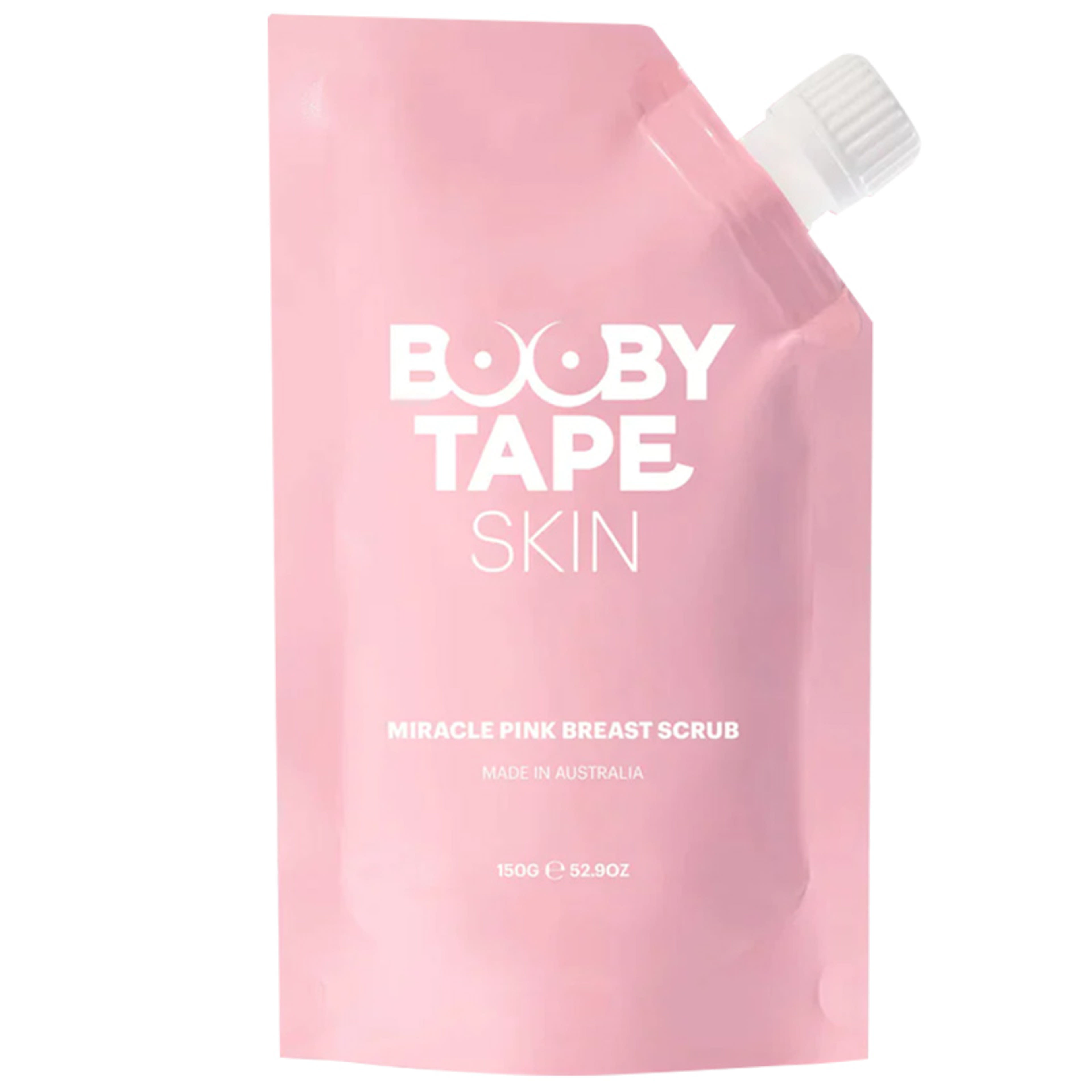 Booby Tape  miracle rózsaszín bőrradír mellre és dekoltázsra - 150 g