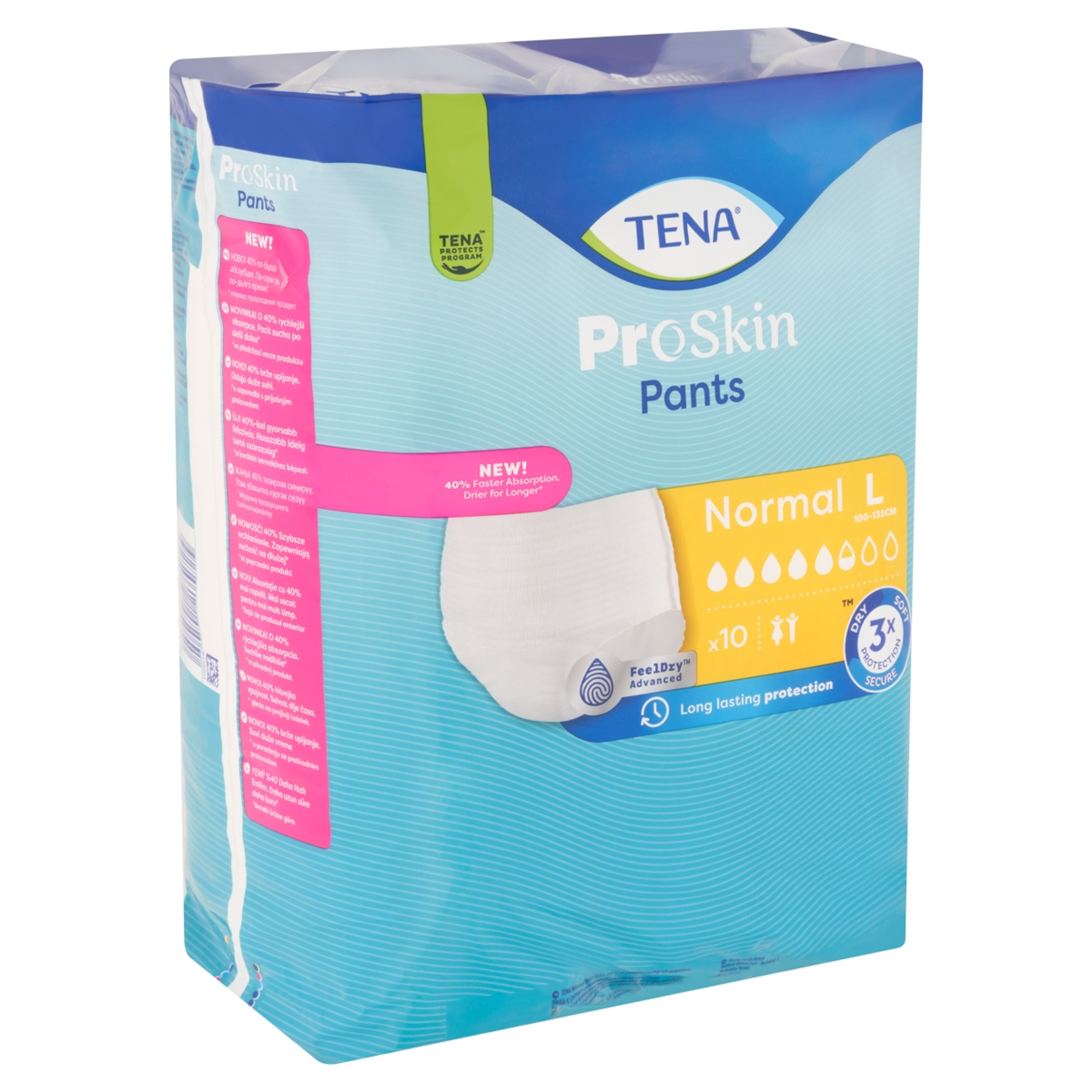 Tena Pants inkontinencia nadrád normál, large - 10 db-2