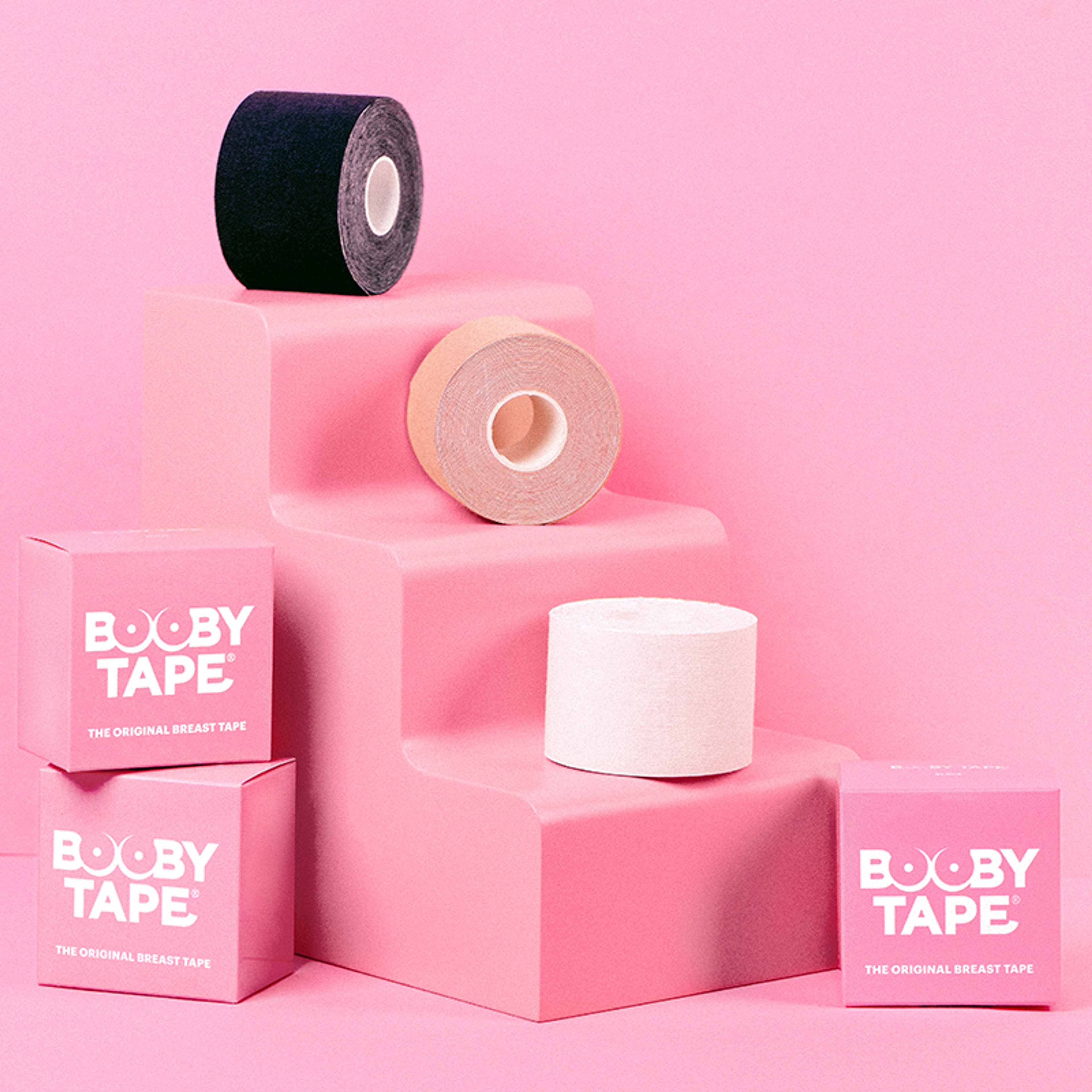 Booby Tape öntapadó melltartó szalag /fehér - 5 ml-3