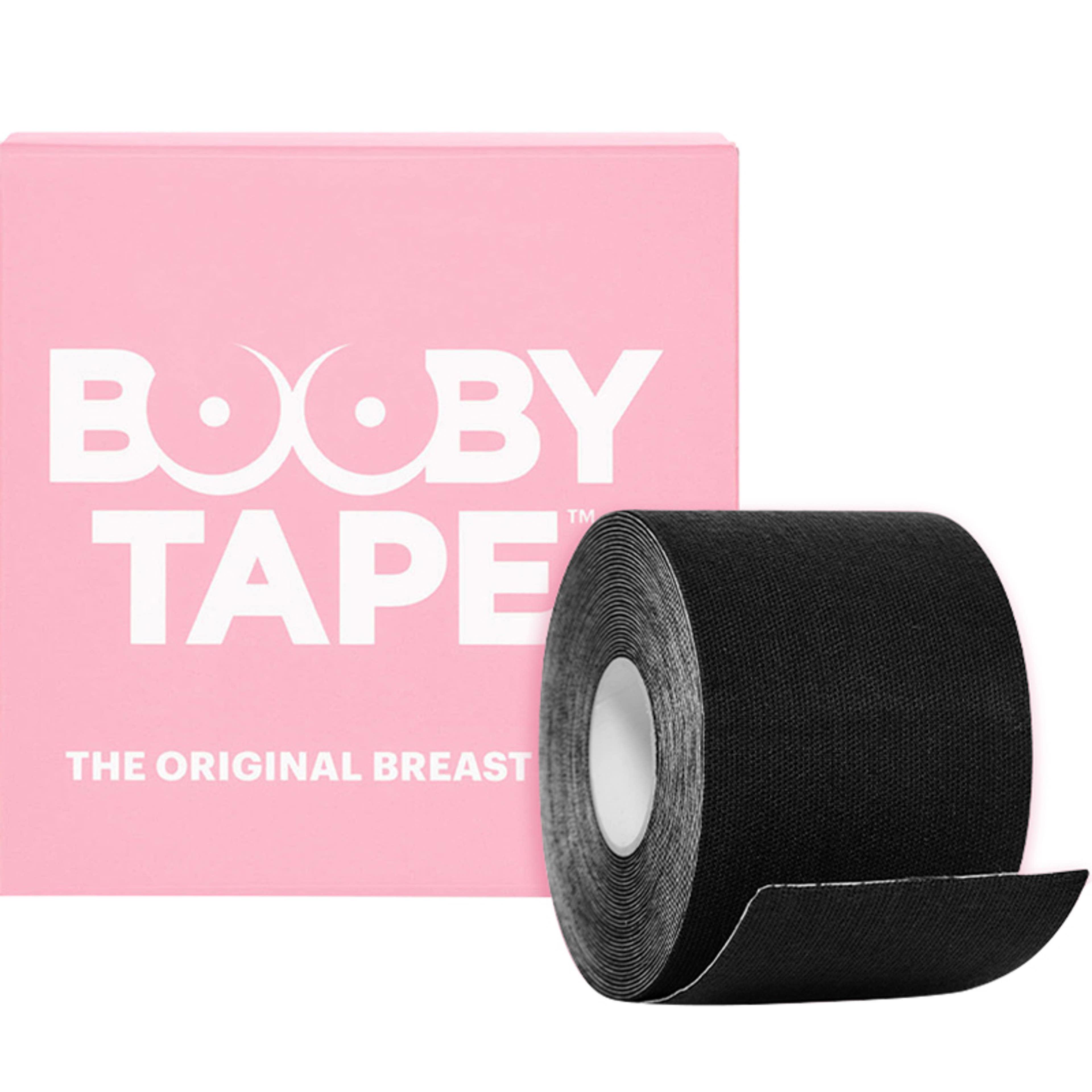 Booby Tape öntapadó melltartó szalag /fekete - 5 m-2