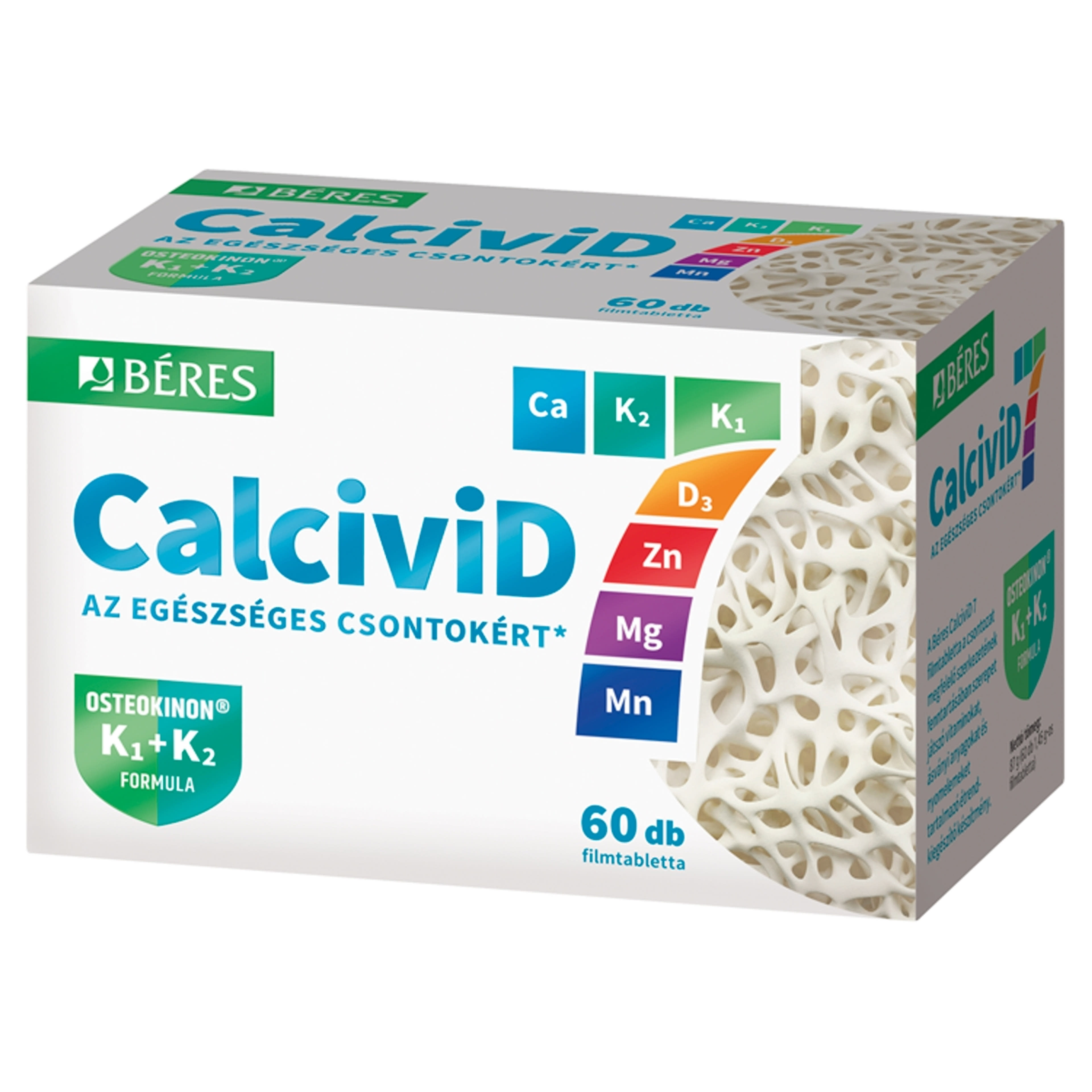 Béres Calcid7 Filmtabletta - 60 db-2