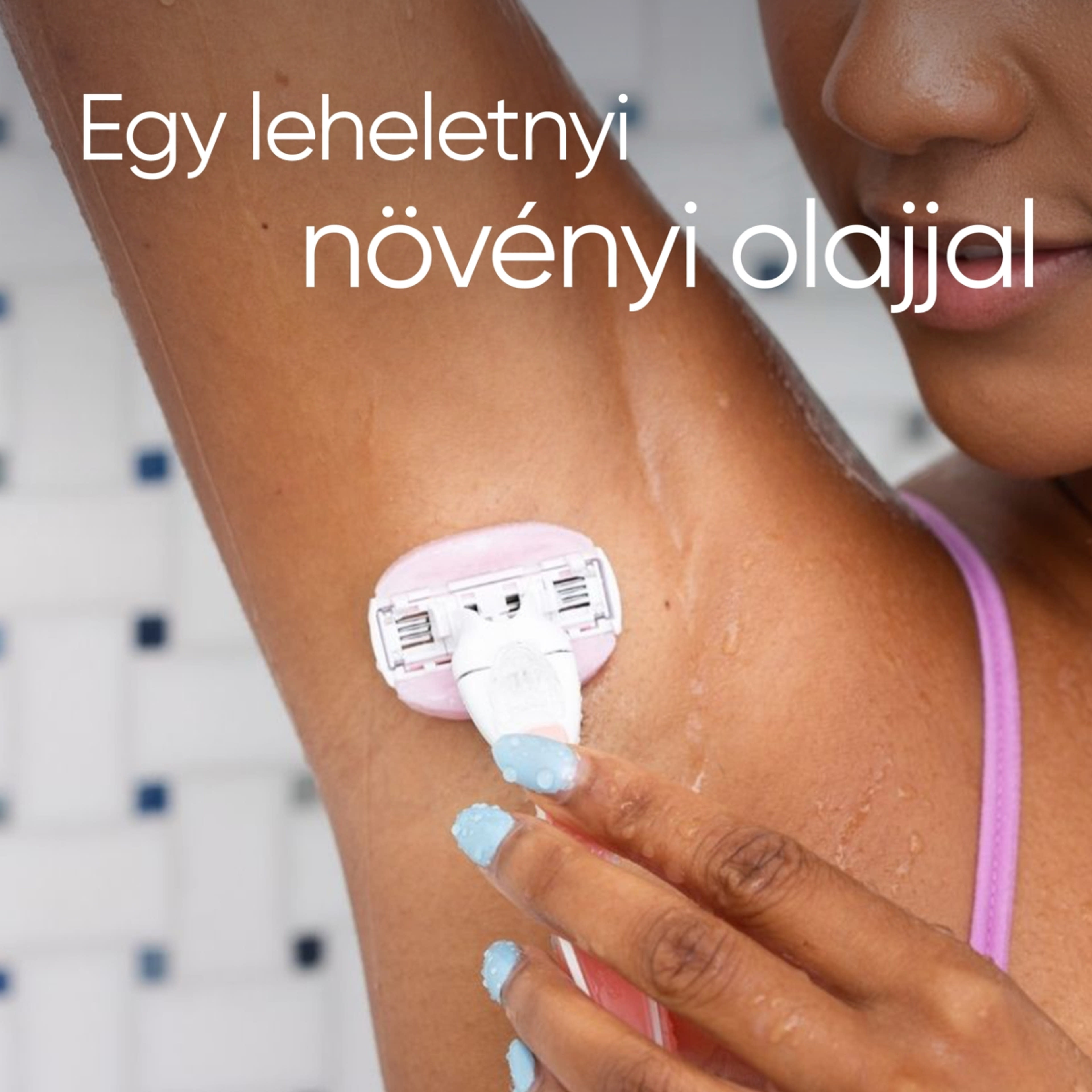 Gillette Venus ComfortGlide Spa Breeze borotvakészülék 3 pengés + 4 borotvabetét - 1 db-5