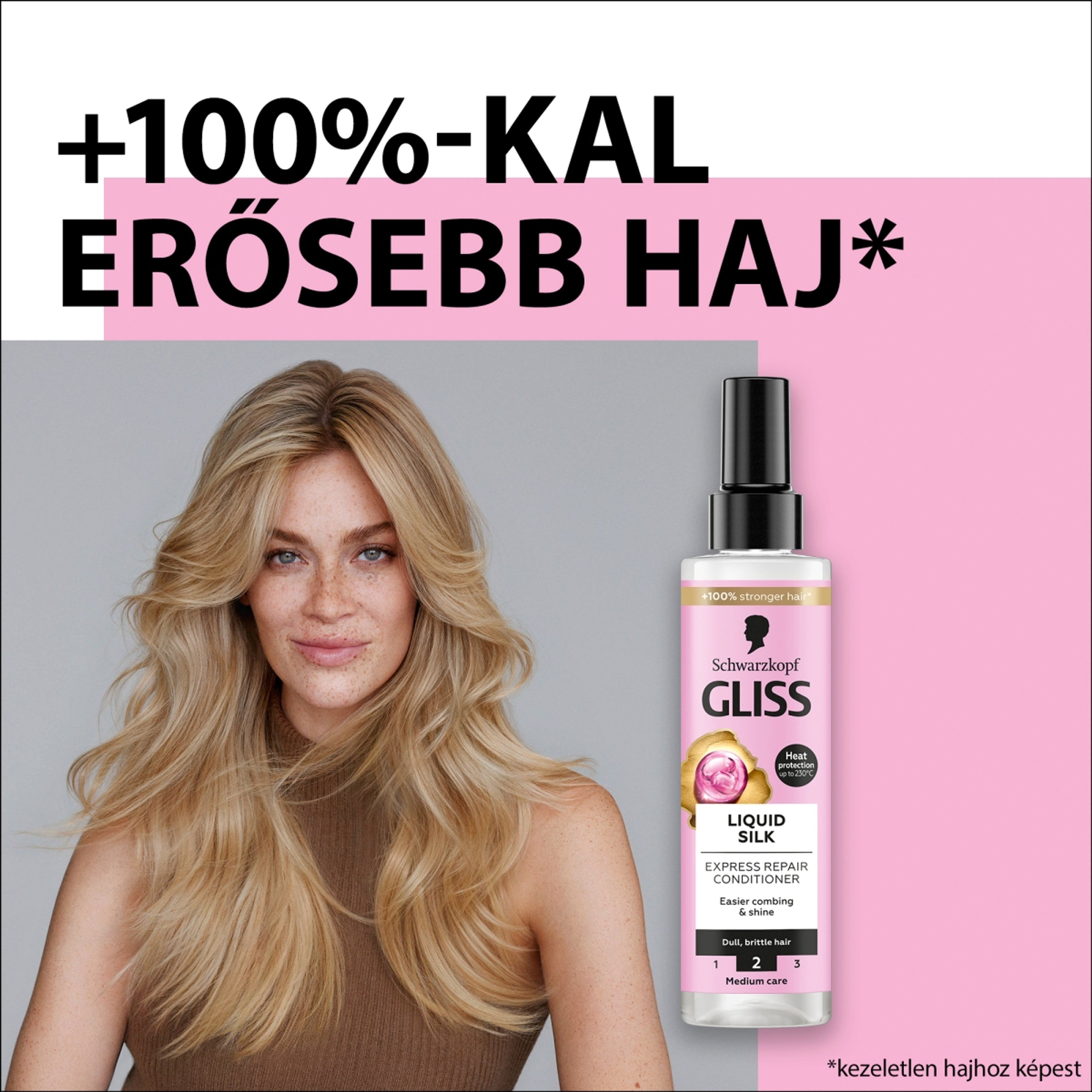 Gliss Liquid balzsam selymes&fényes - 200 ml-2