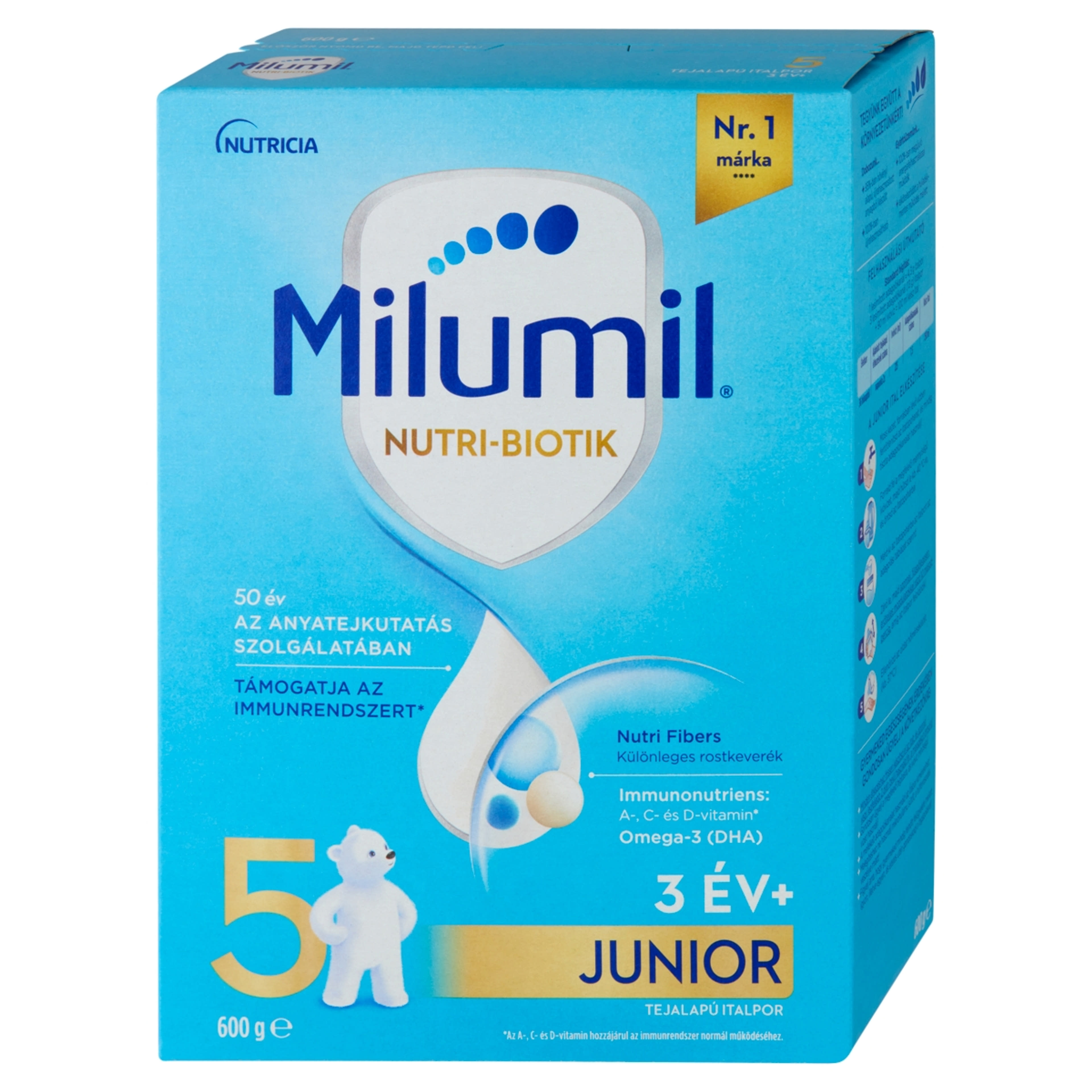 Milumil 5 Junior ital 3 éves kortól - 600 g-3